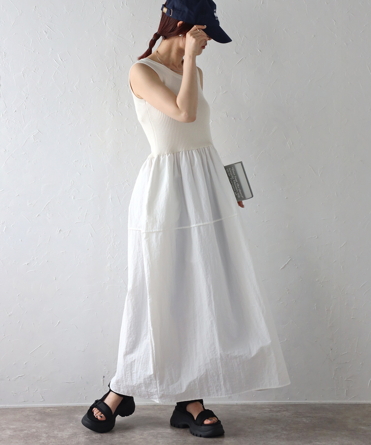 model：H158 着用サイズ：FREE