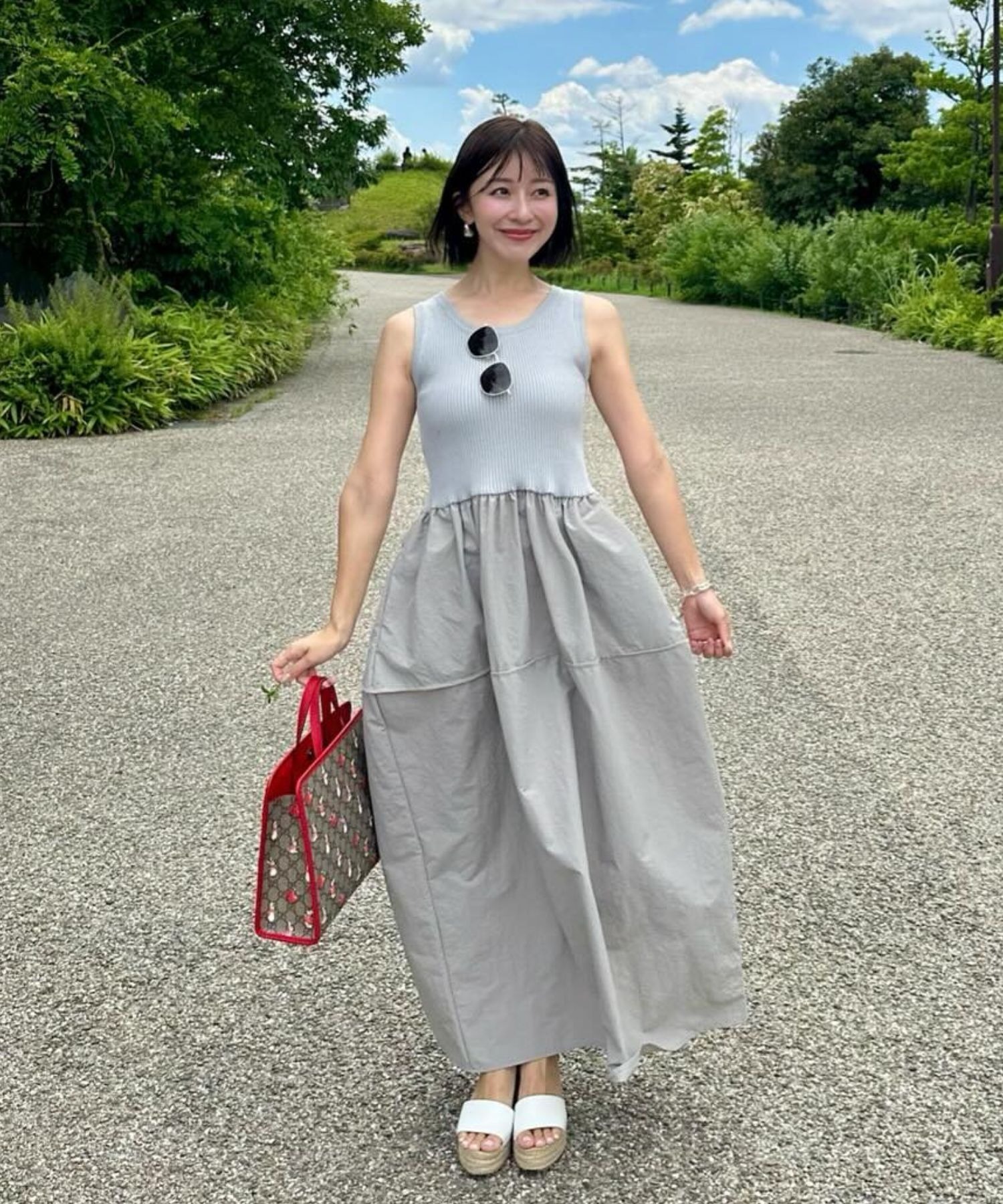 model：H153 着用サイズ：FREE