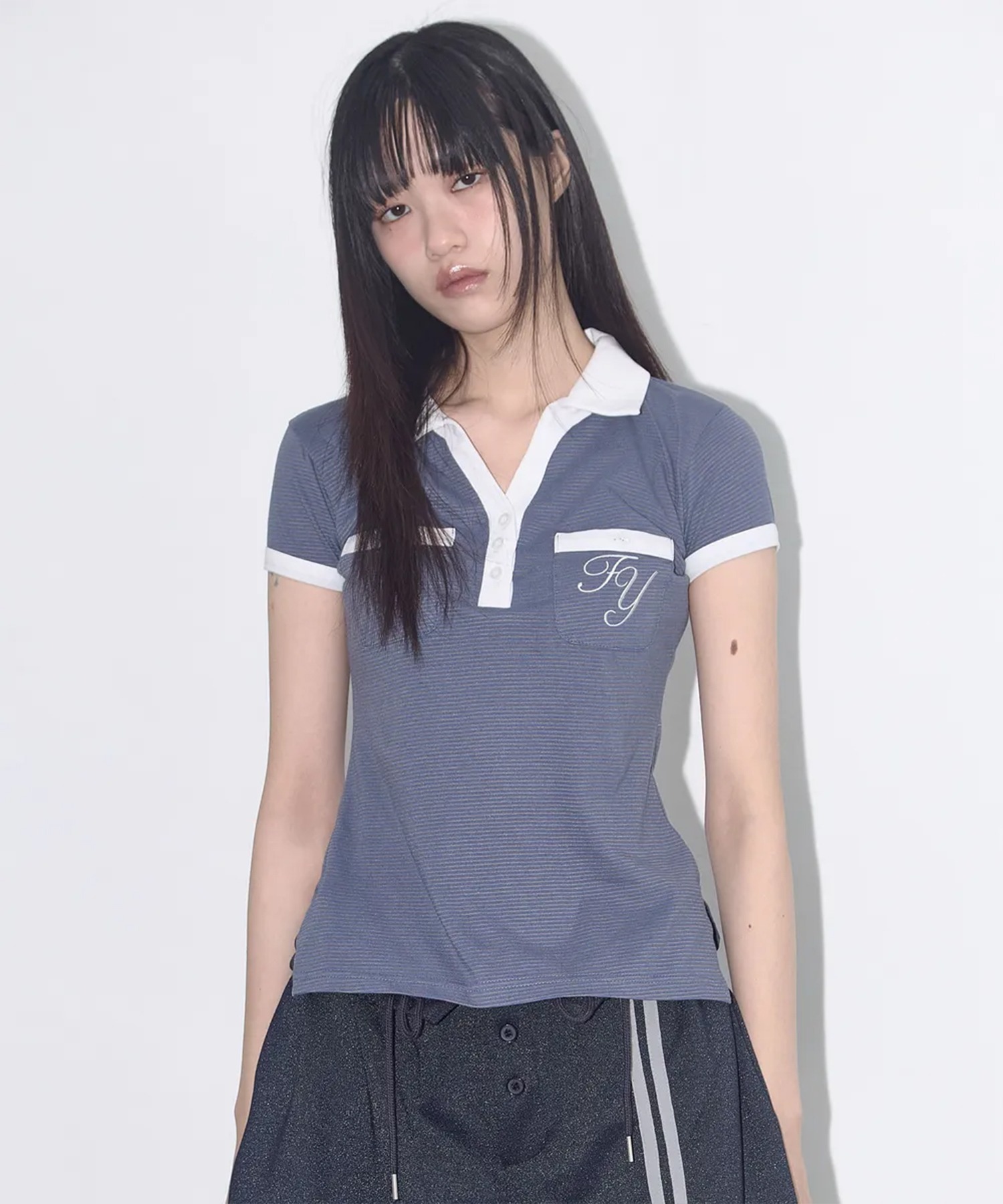 [FANCY CLUB] Tシャツ 半袖 BAYWATCH CROP TEE (2color) A'GEM/9 × .kom 『 FANCY CLUB/ファンシークラブ』 BAYWATCH