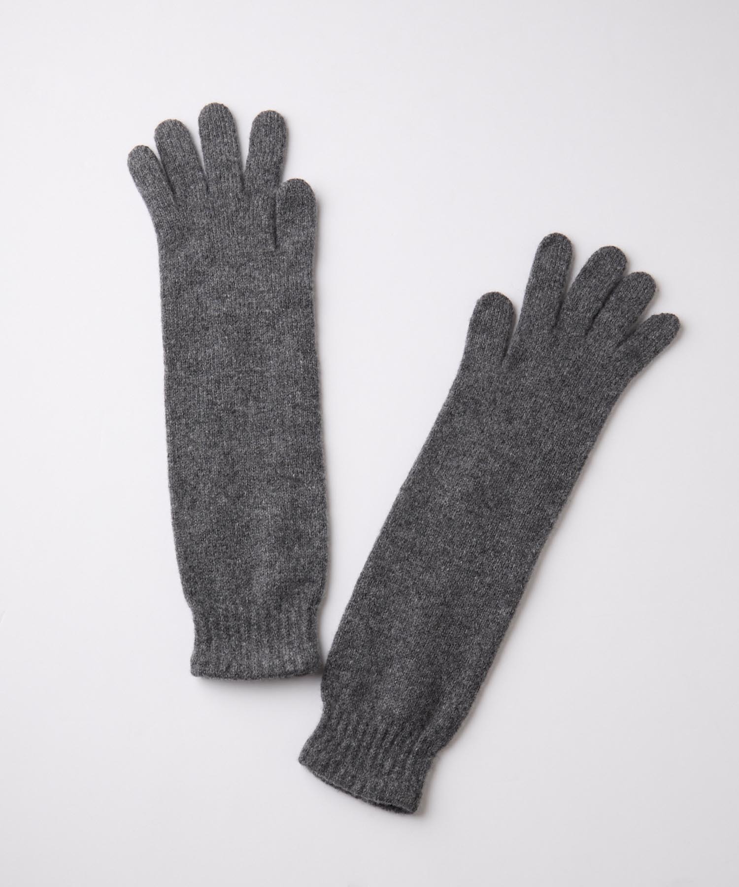 【forksy.】【COSY/コージー】スーパーロング袖リブニットグローブ