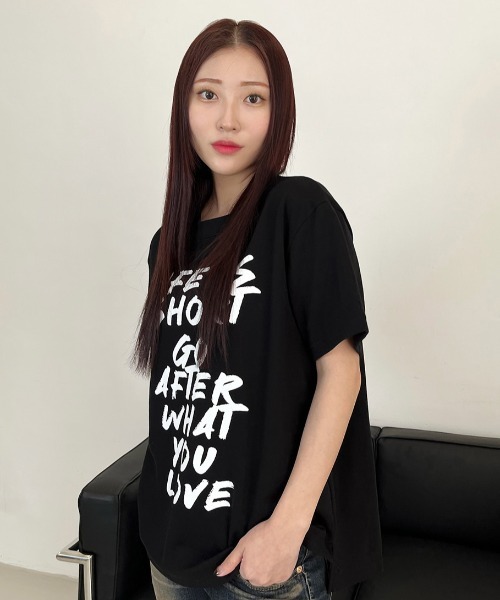 A'GEM/9 × .kom『DXOH/ディソエイチ』LIFE T-SHIRT/ライフティー