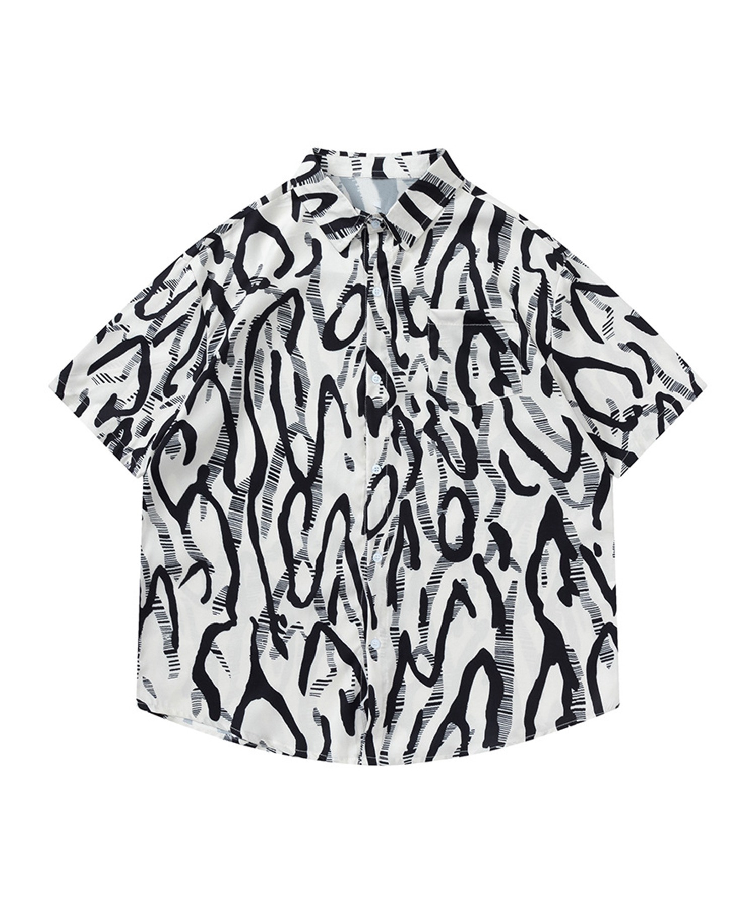 [HOOK] Винтажный общий клетчатый большой аро- хашат T-shirt (SS) (LR)
