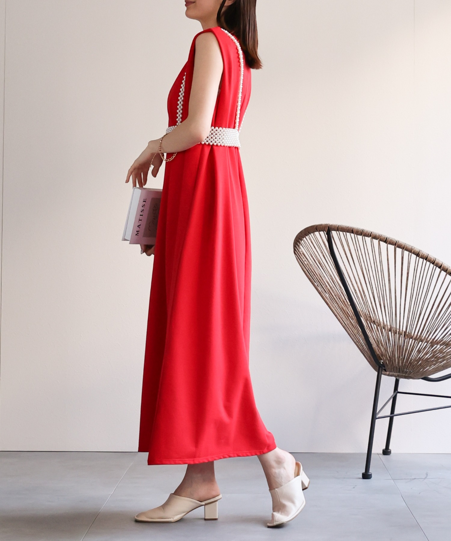 model：162cm 着用サイズ：F