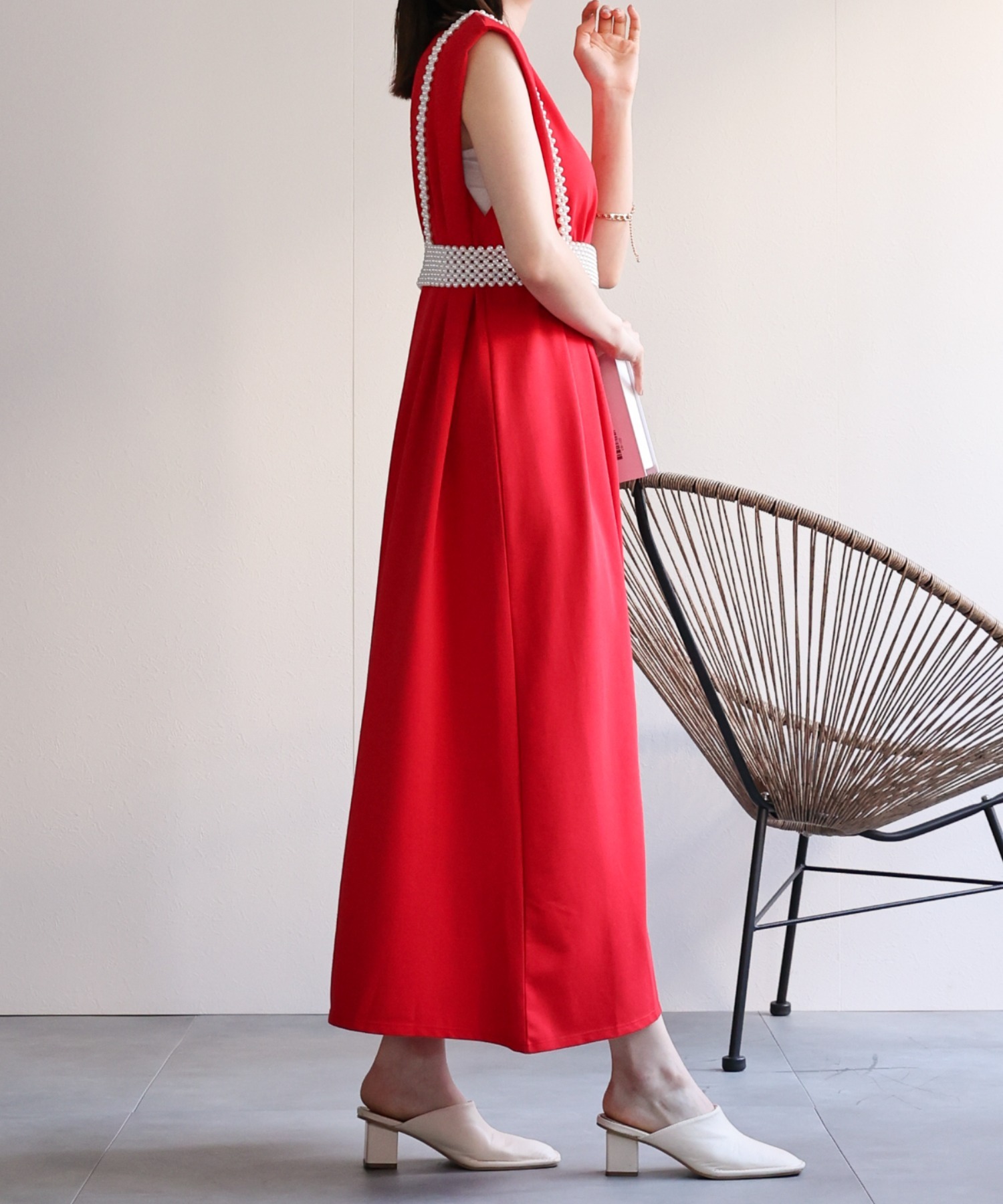 model：162cm 着用サイズ：F