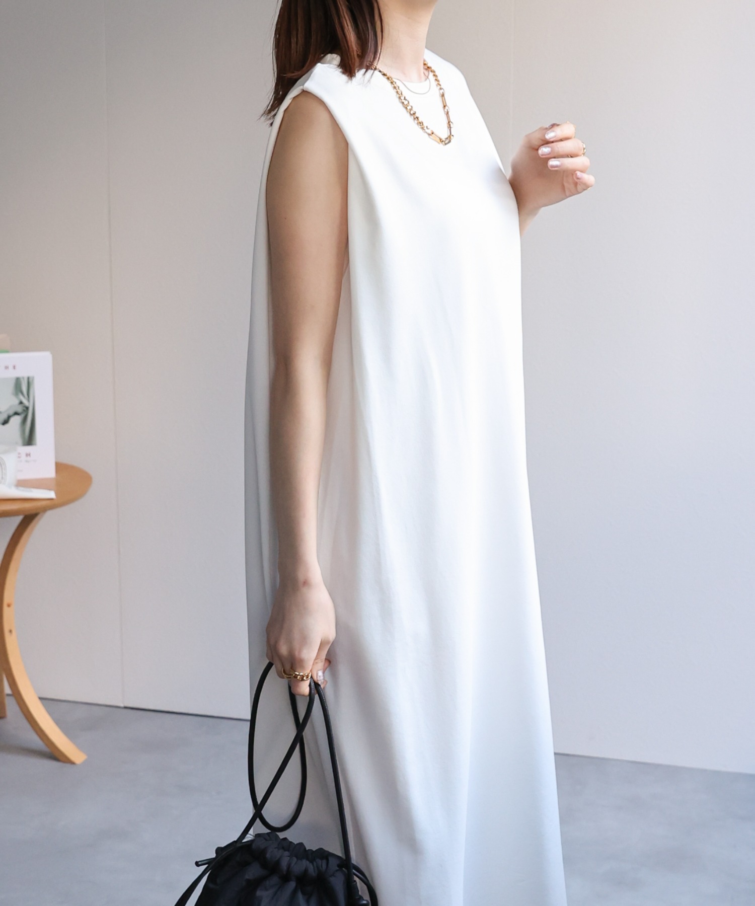 model：162cm 着用サイズ：F