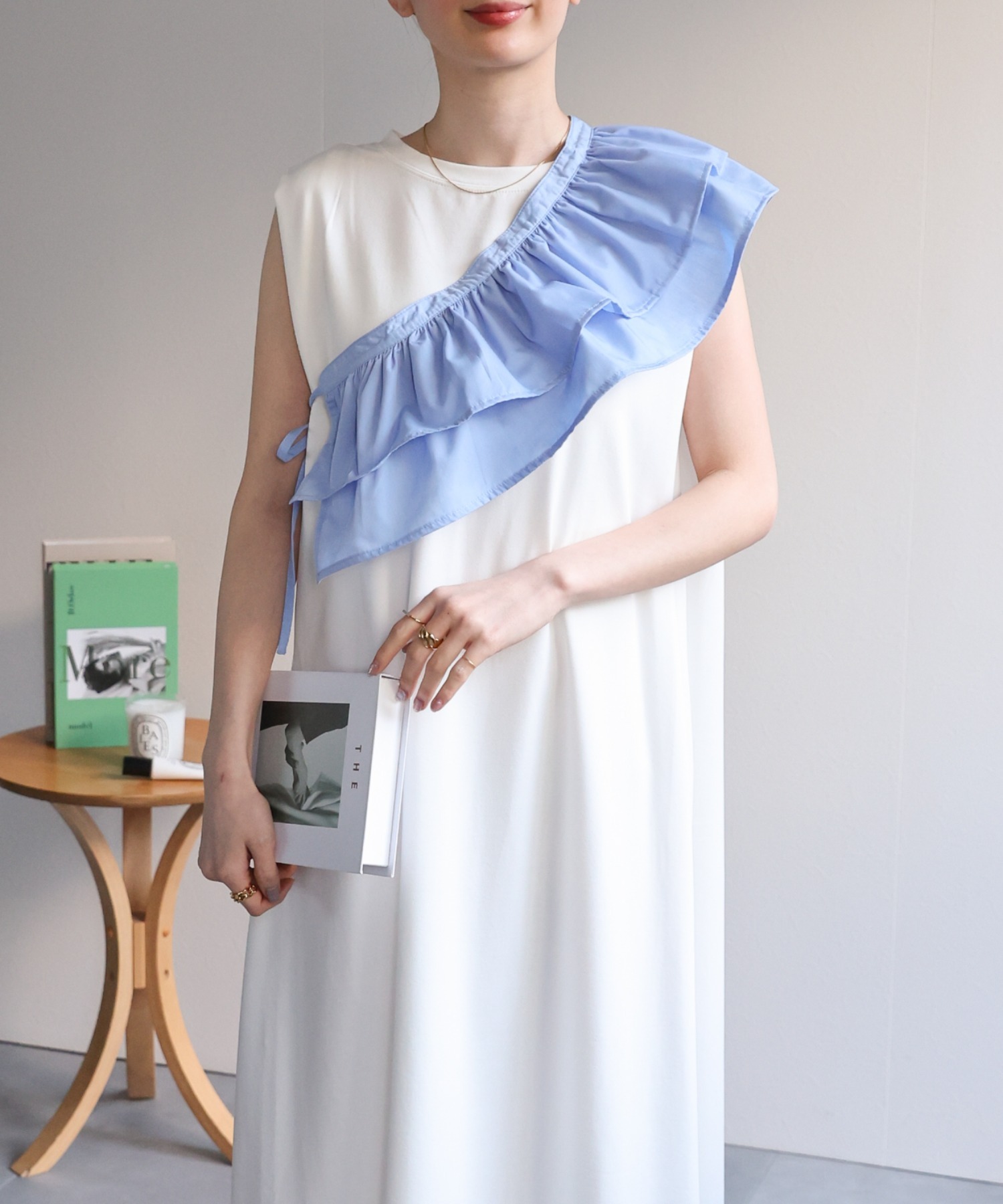 model：162cm 着用サイズ：F