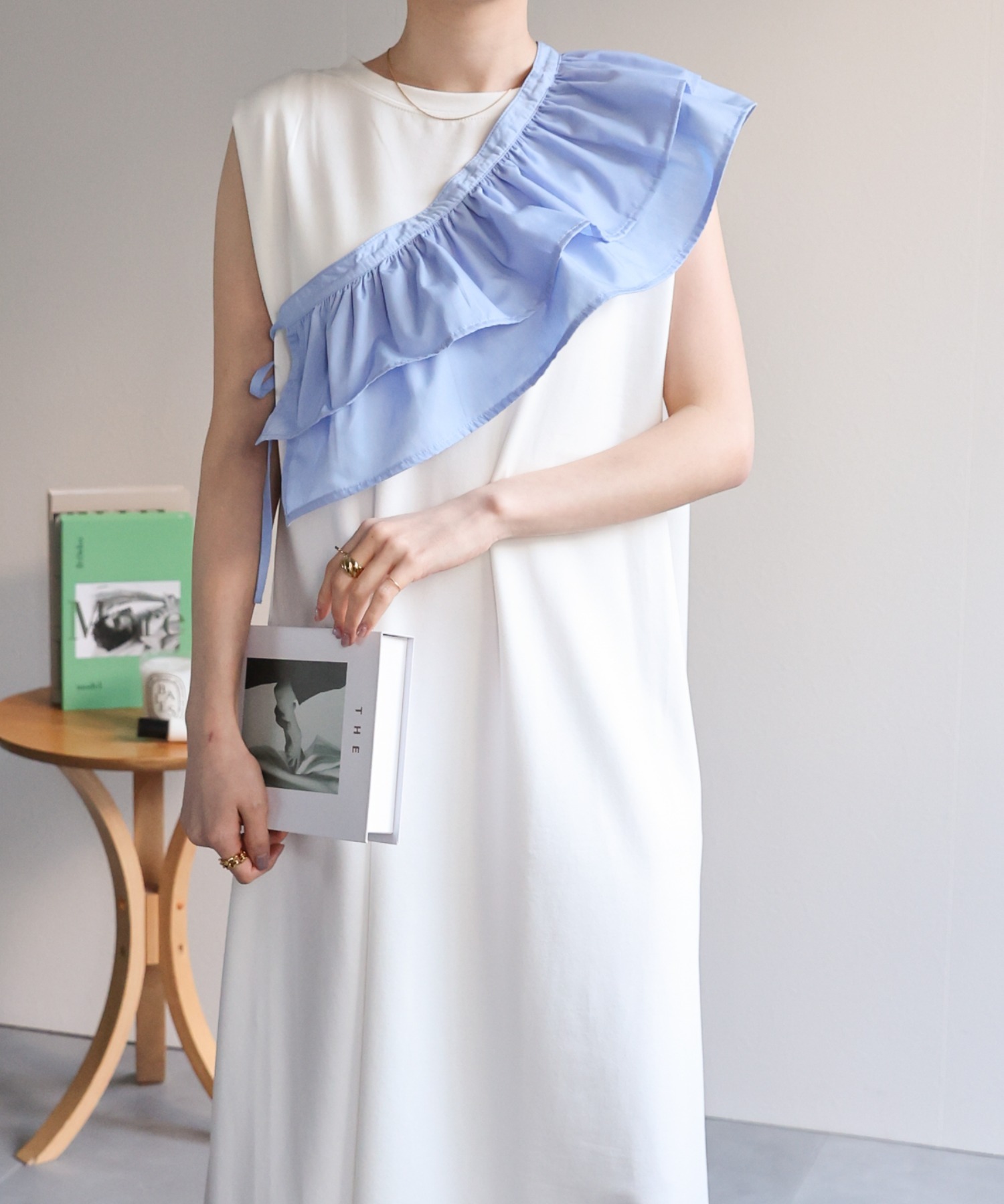 model：162cm 着用サイズ：F