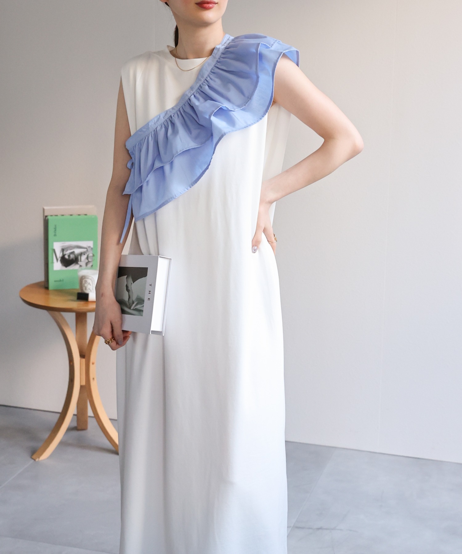 model：162cm 着用サイズ：F