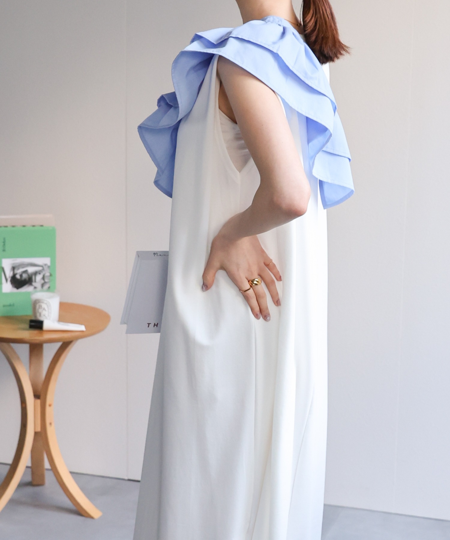 model：162cm 着用サイズ：F