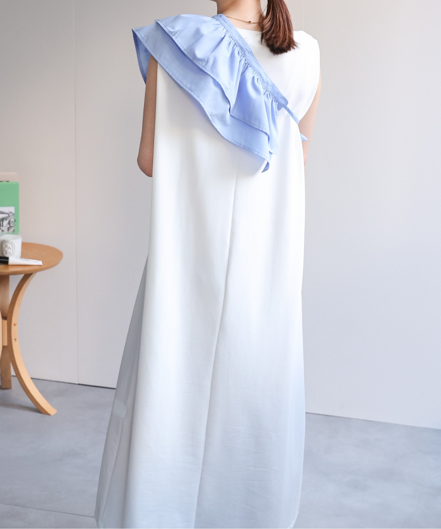 model：162cm 着用サイズ：F