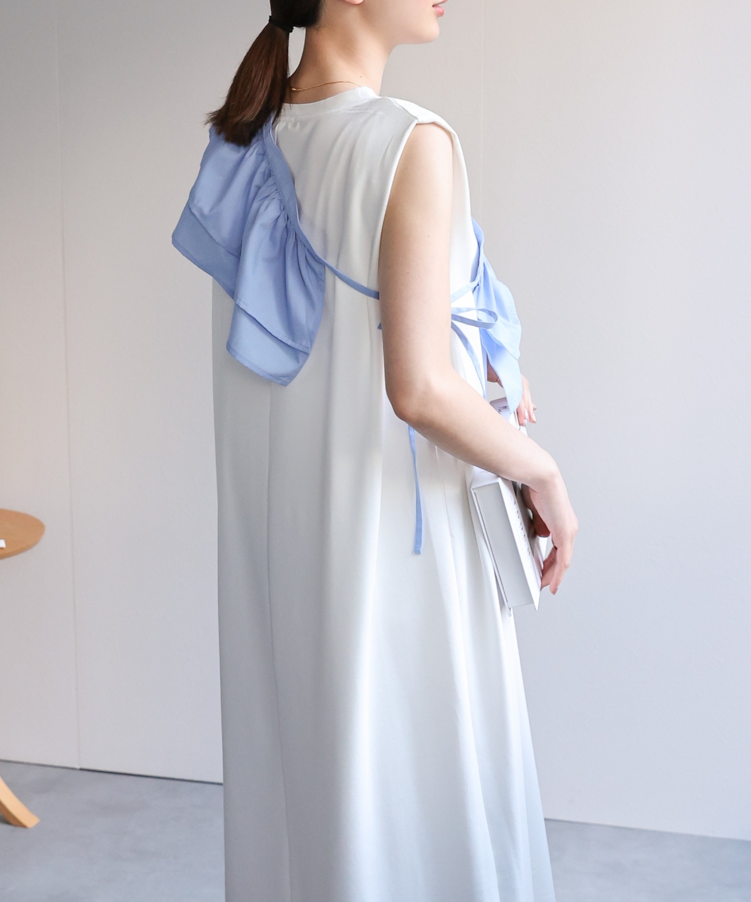 model：162cm 着用サイズ：F