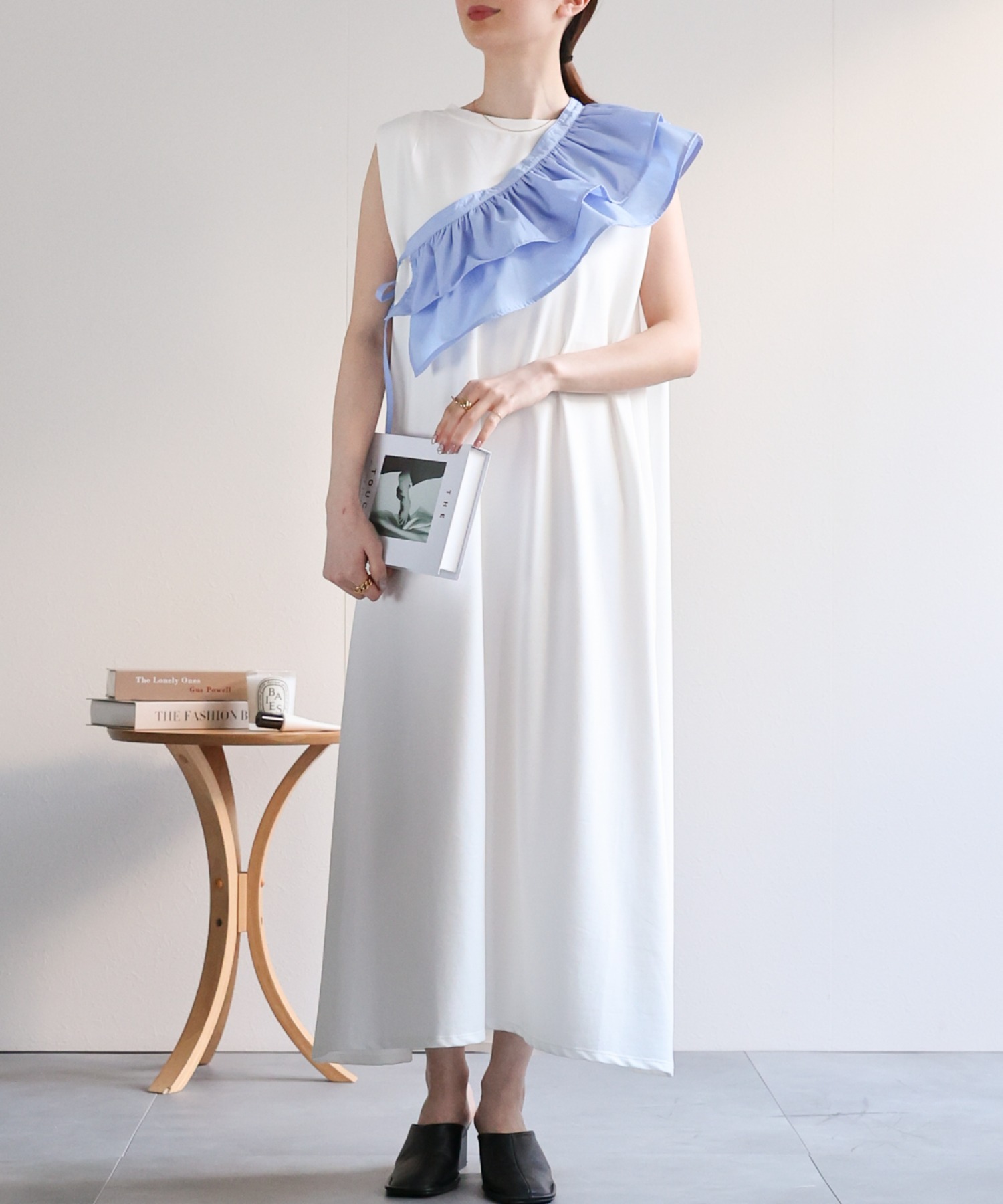 model：162cm 着用サイズ：F