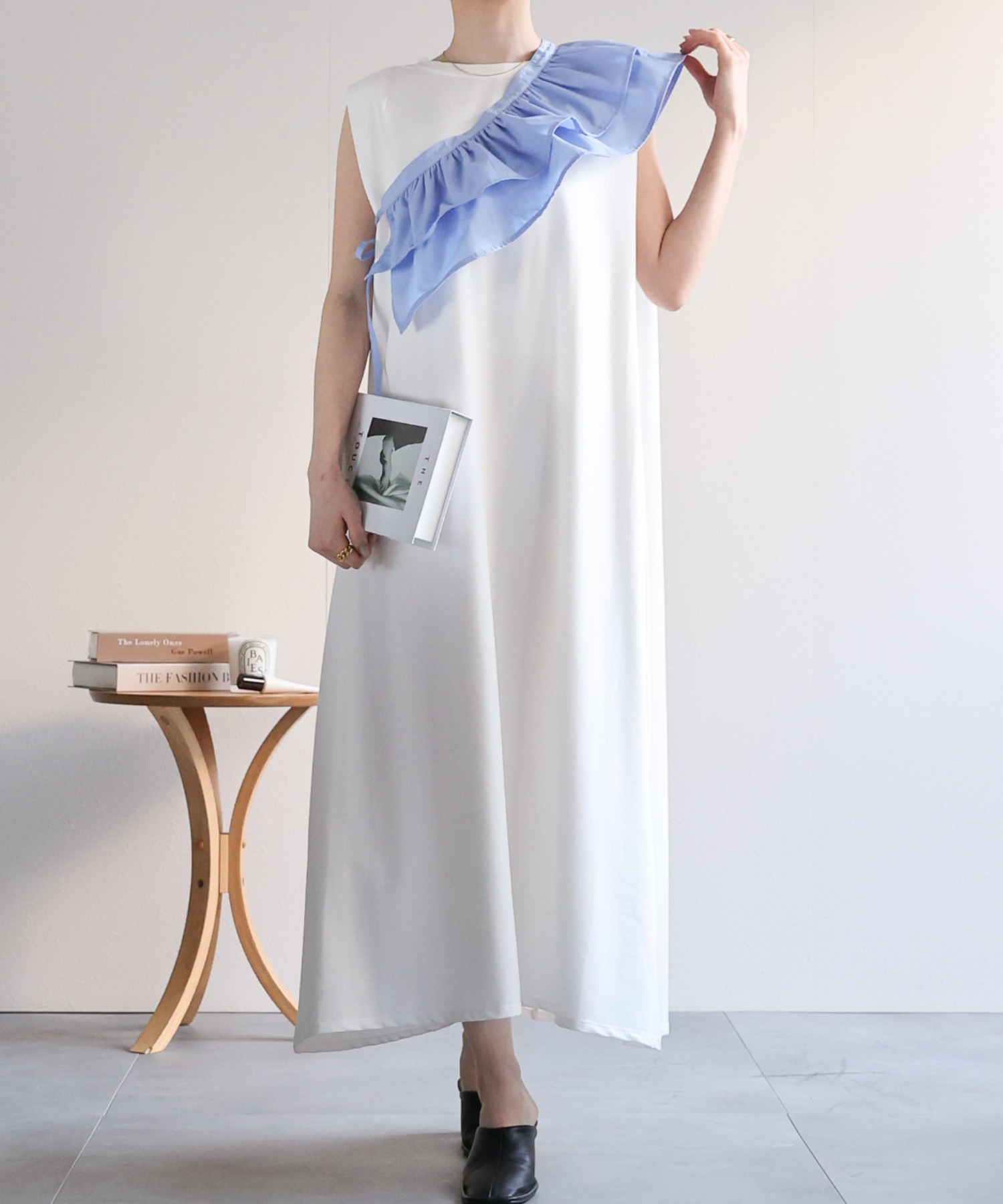 model：162cm 着用サイズ：F