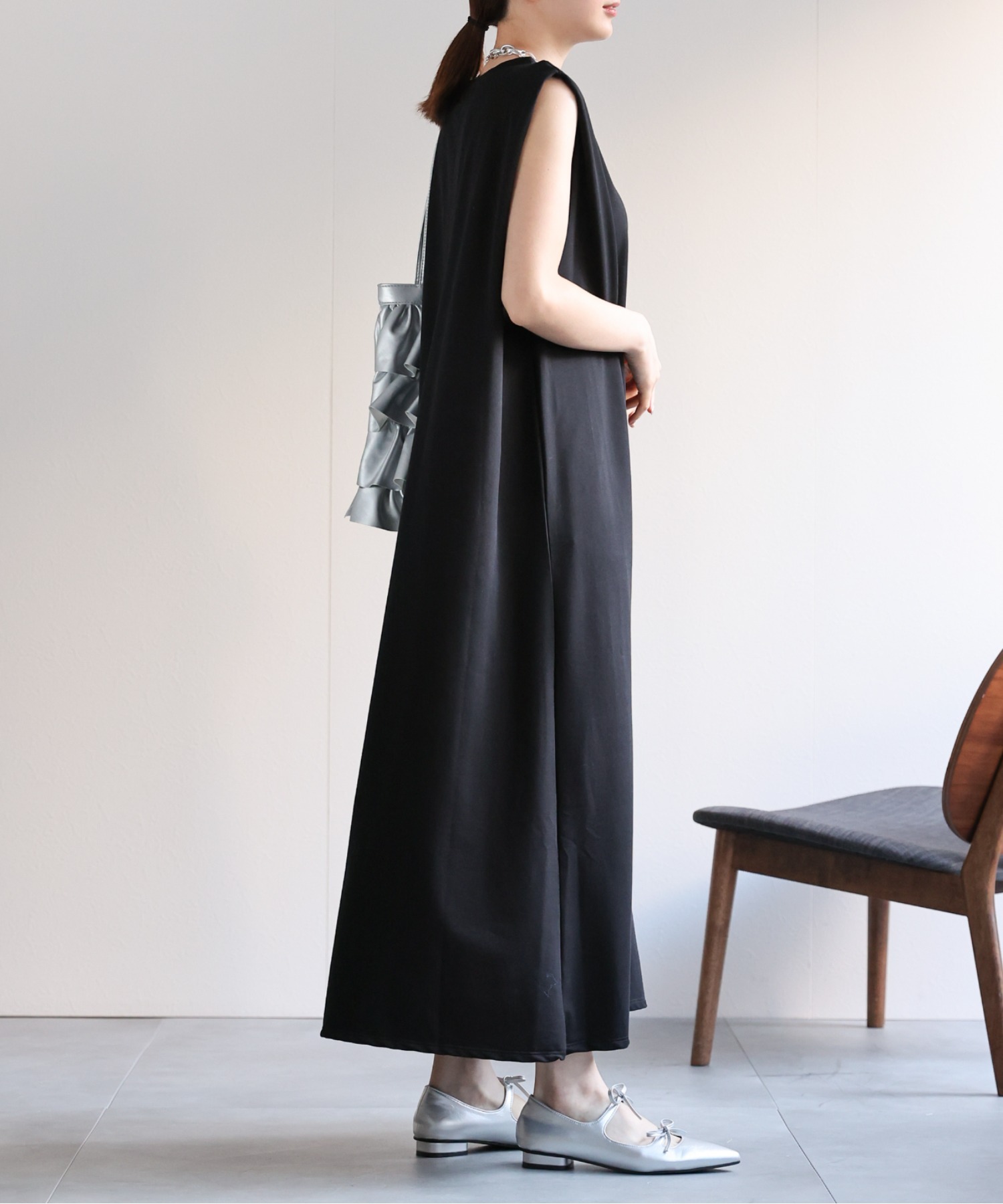 model：162cm 着用サイズ：F