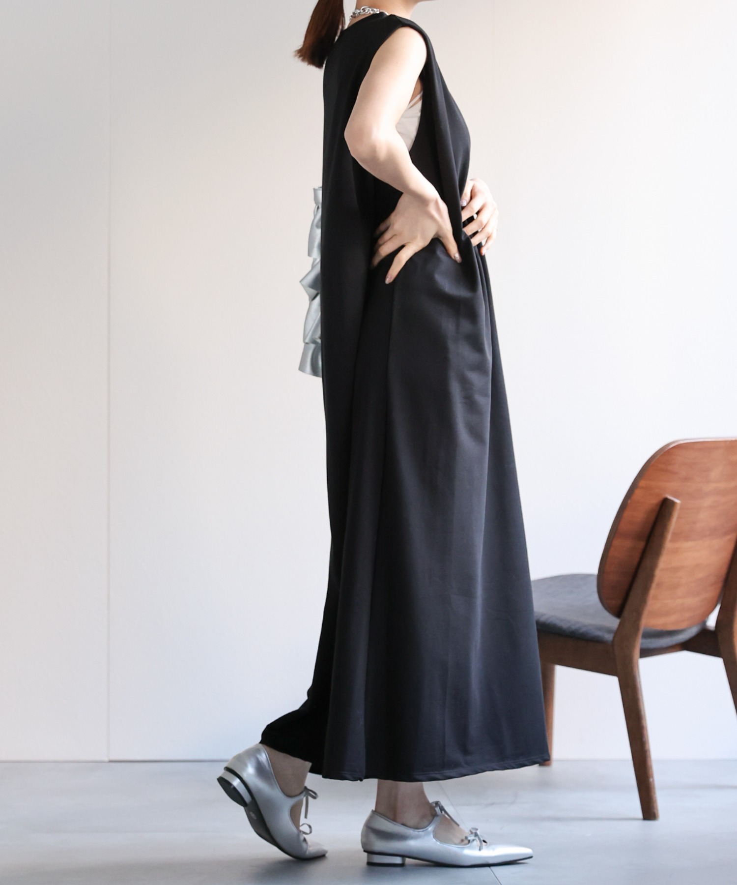 model：162cm 着用サイズ：F