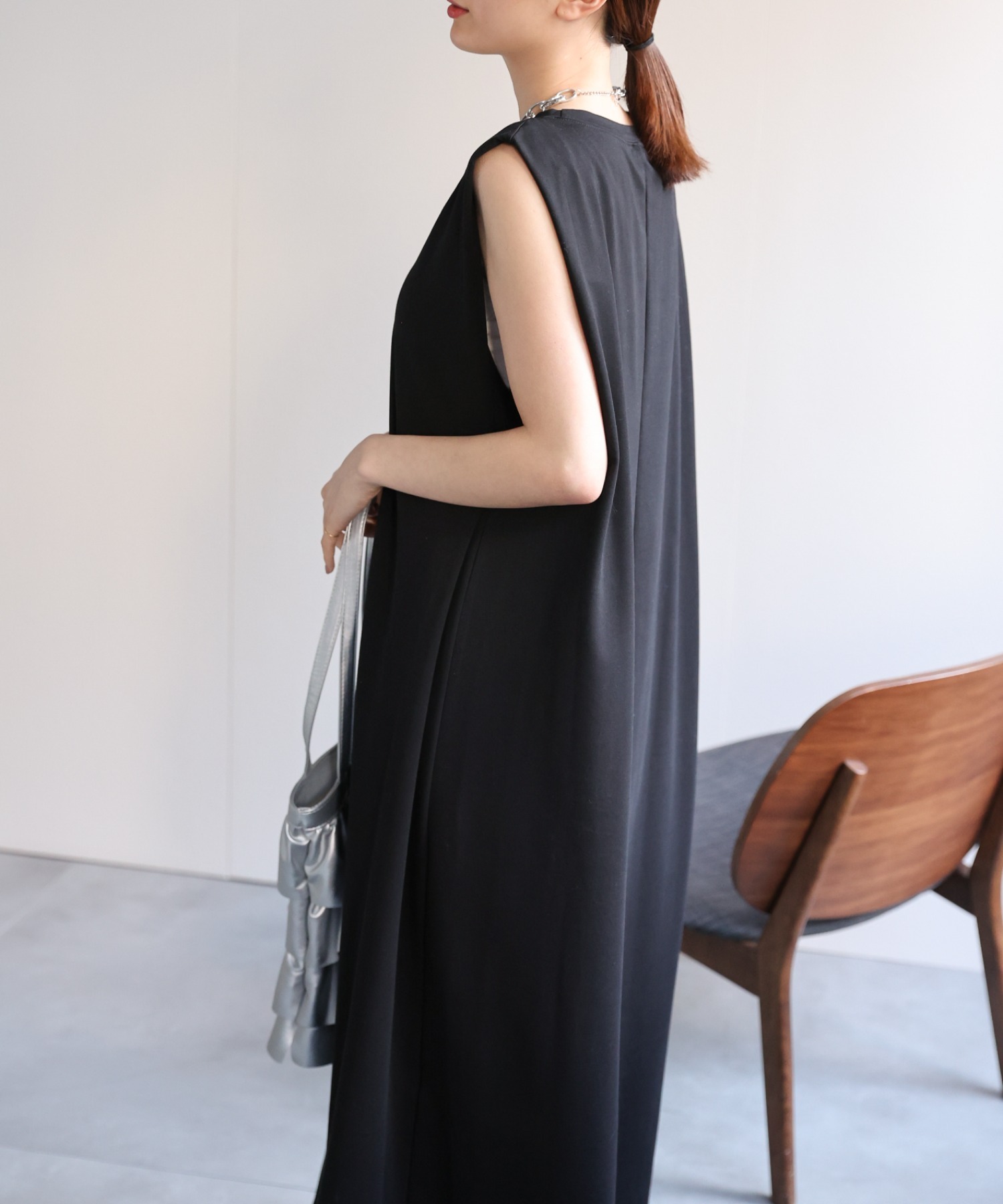 model：162cm 着用サイズ：F