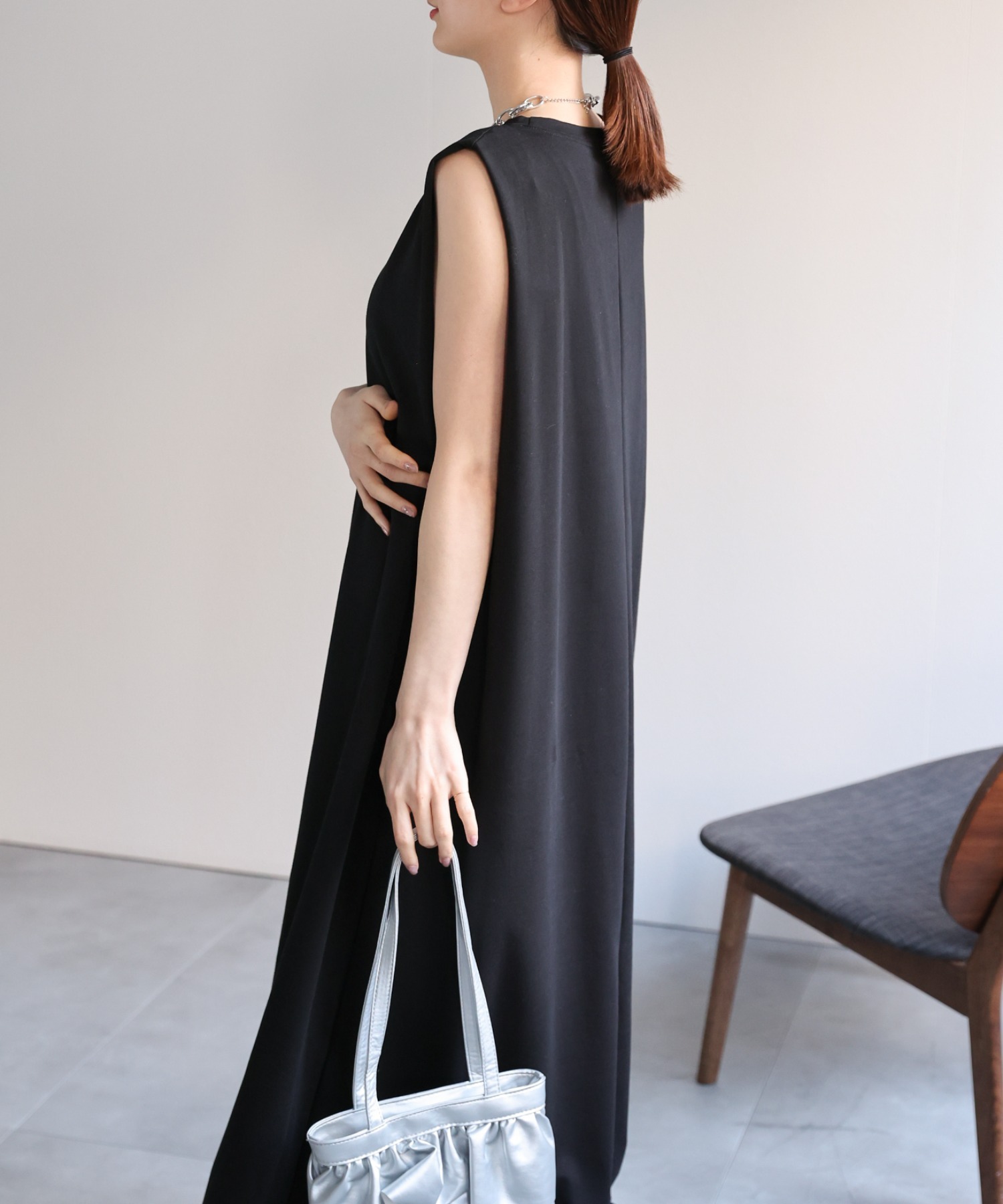 model：162cm 着用サイズ：F