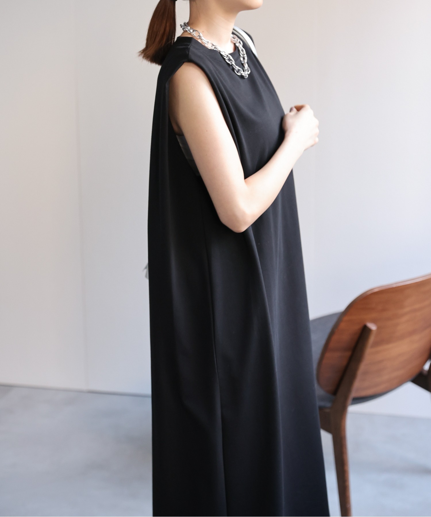 model：162cm 着用サイズ：F