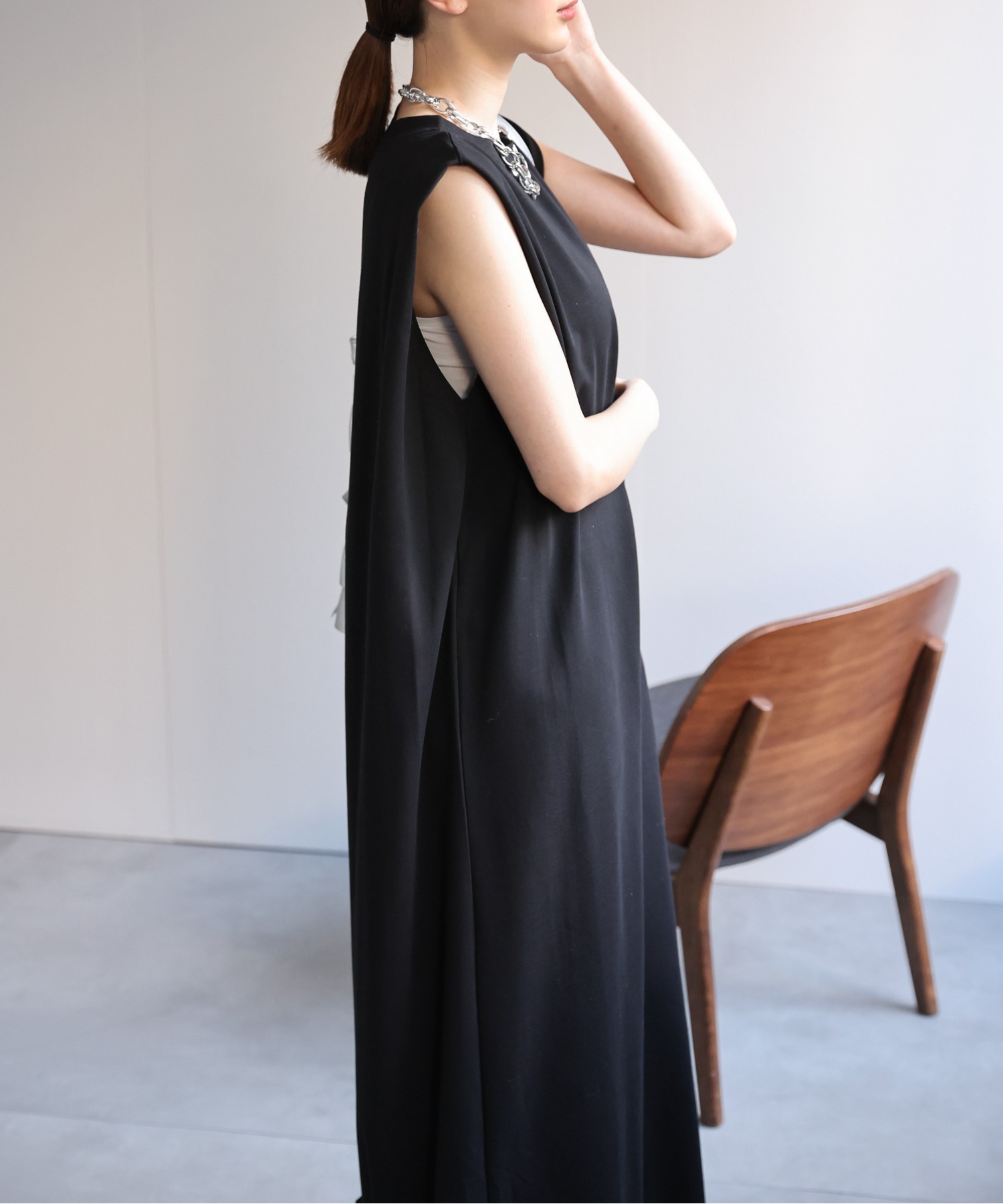 model：162cm 着用サイズ：F