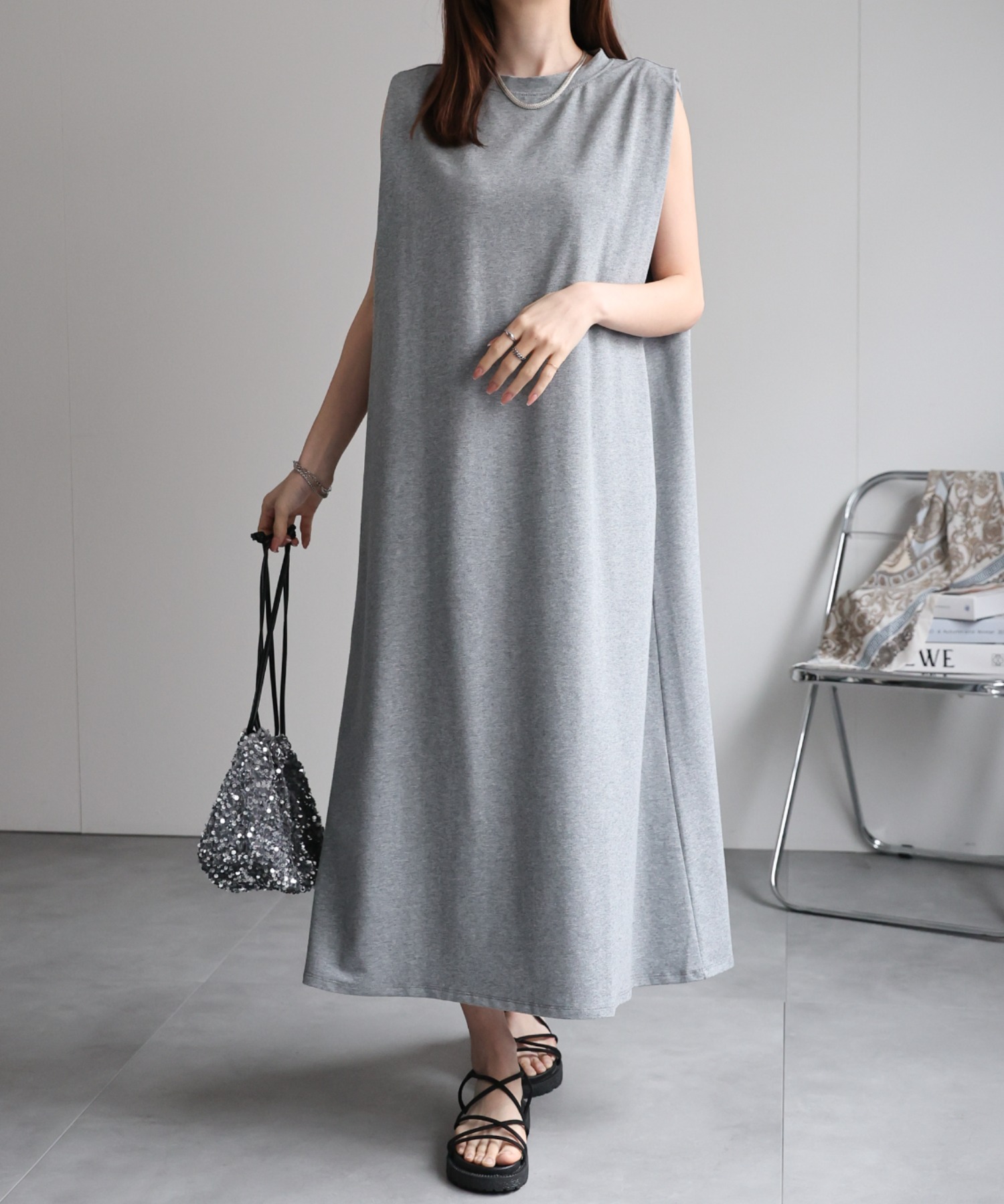 model：162cm 着用サイズ：F