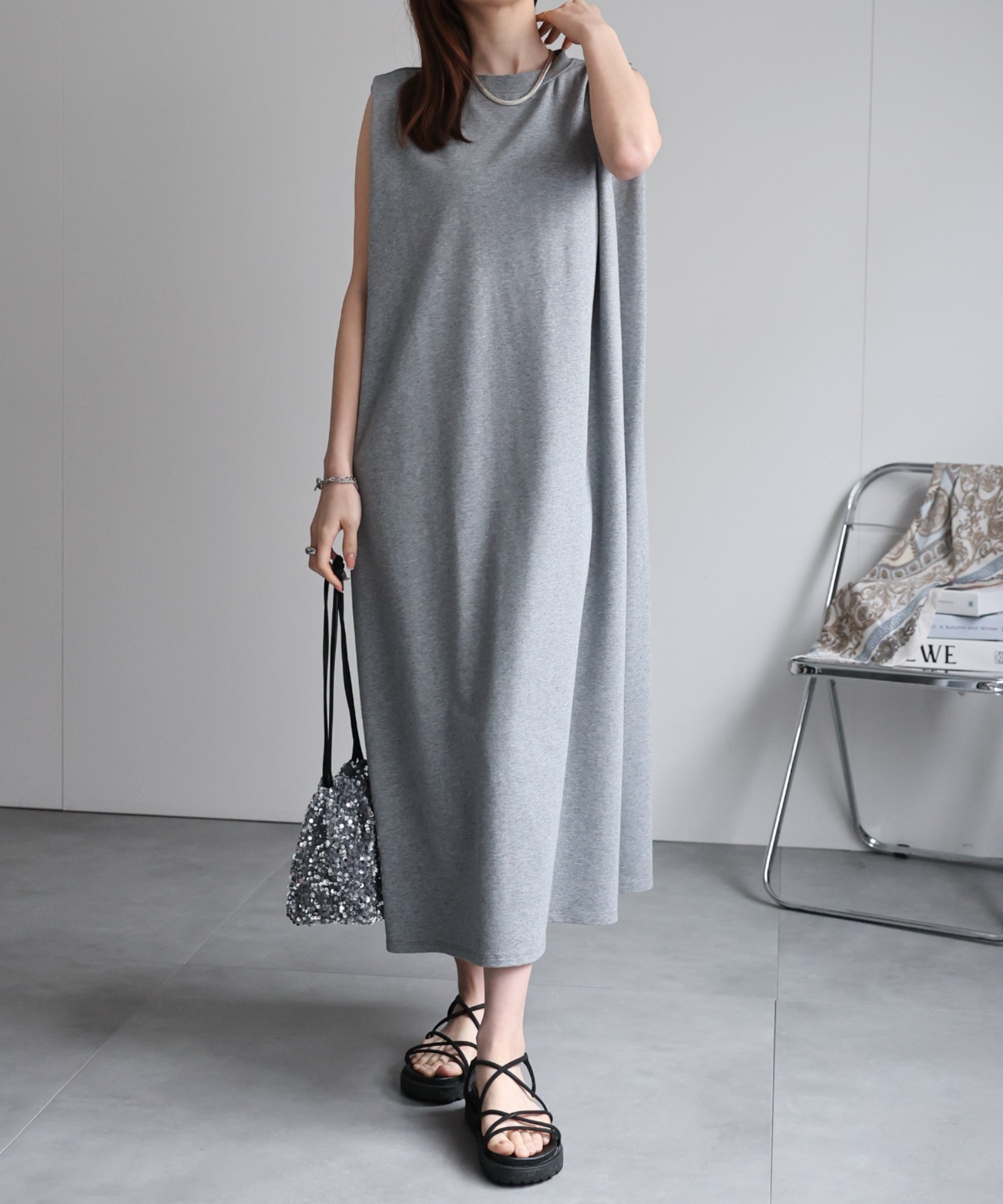 model：162cm 着用サイズ：F