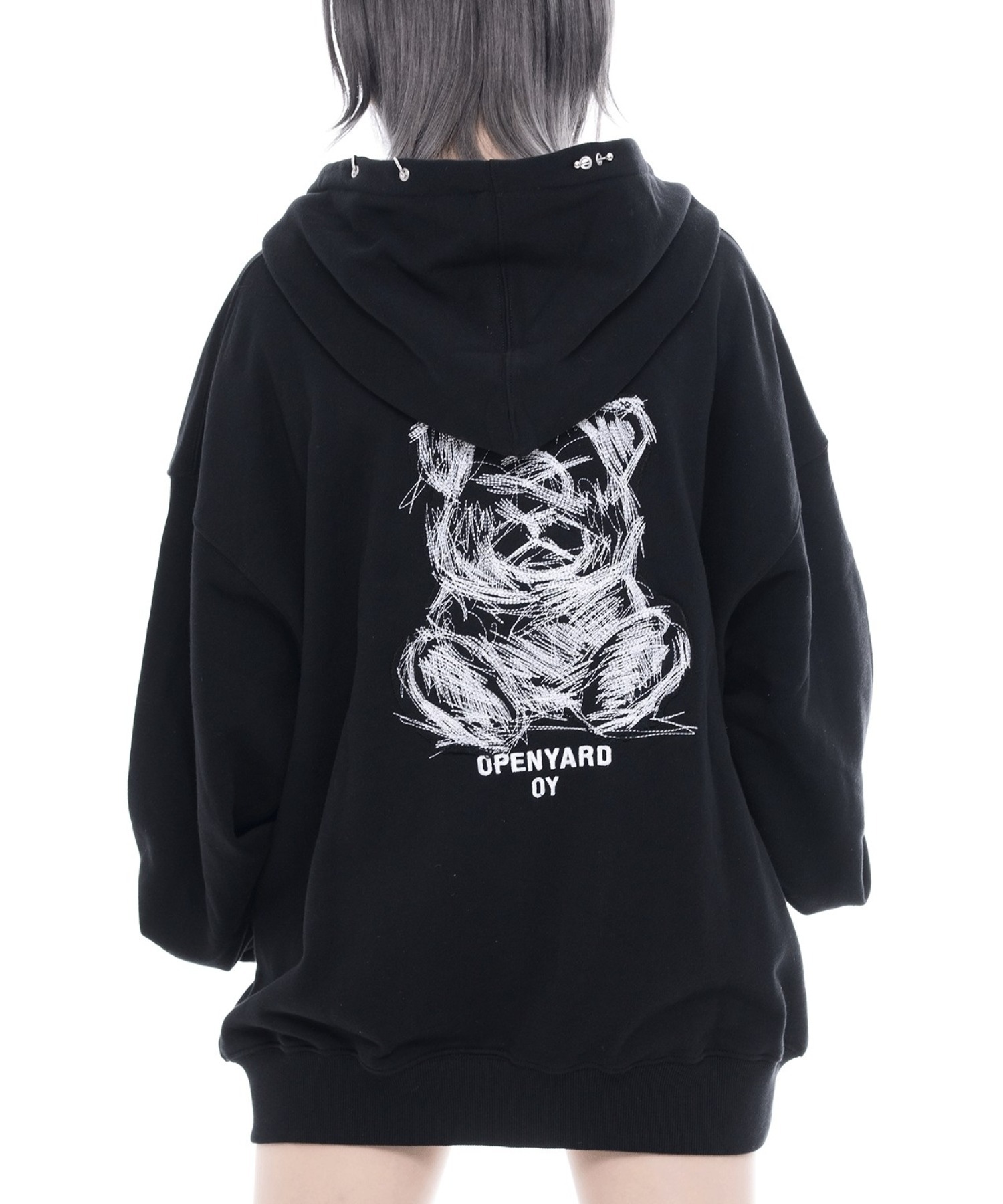 OY/オーワイ』PIERCE STITCH ODOLLY HOODIE ZIP UP/ピアスステッチ