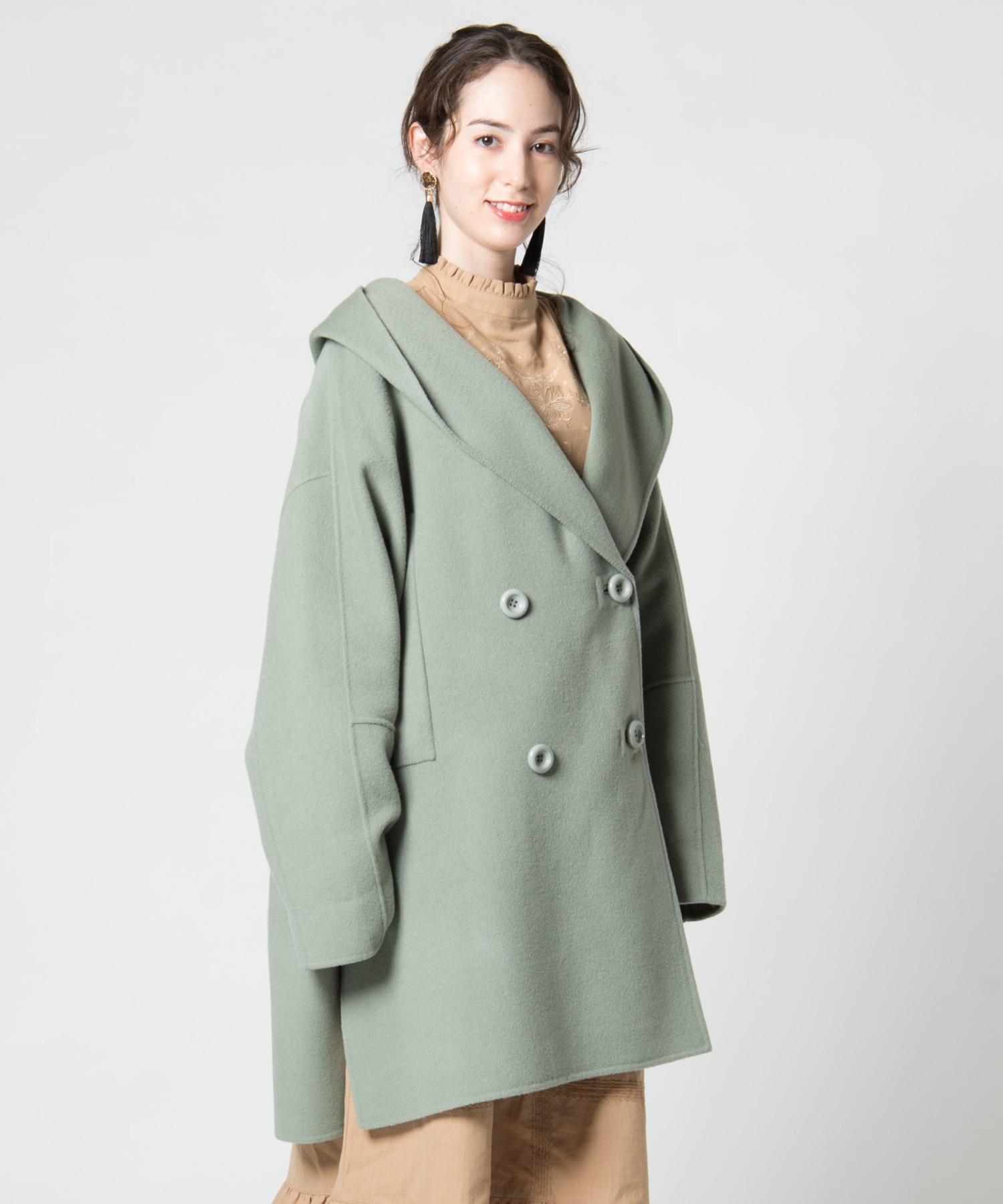 LAYMEESalvia coat 【SALE／91%OFF】 本店 サルビアコート