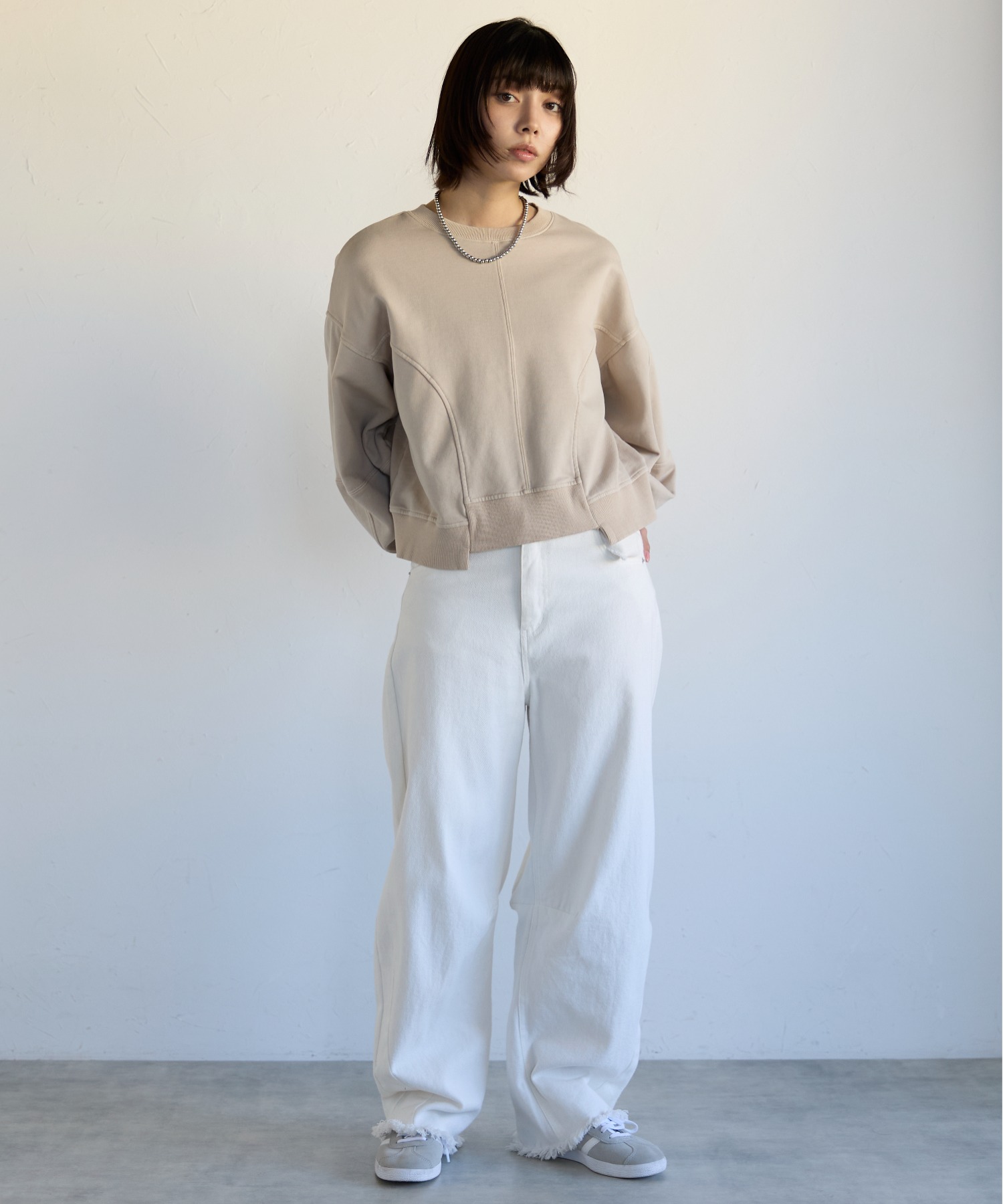モデル身長:160cm　