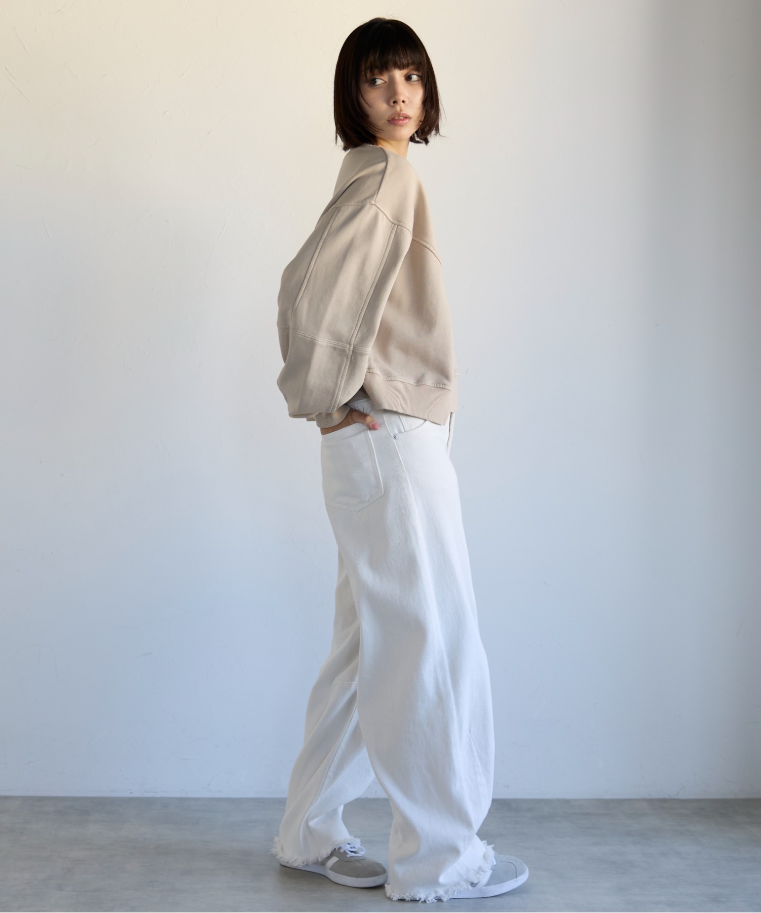 モデル身長:160cm　