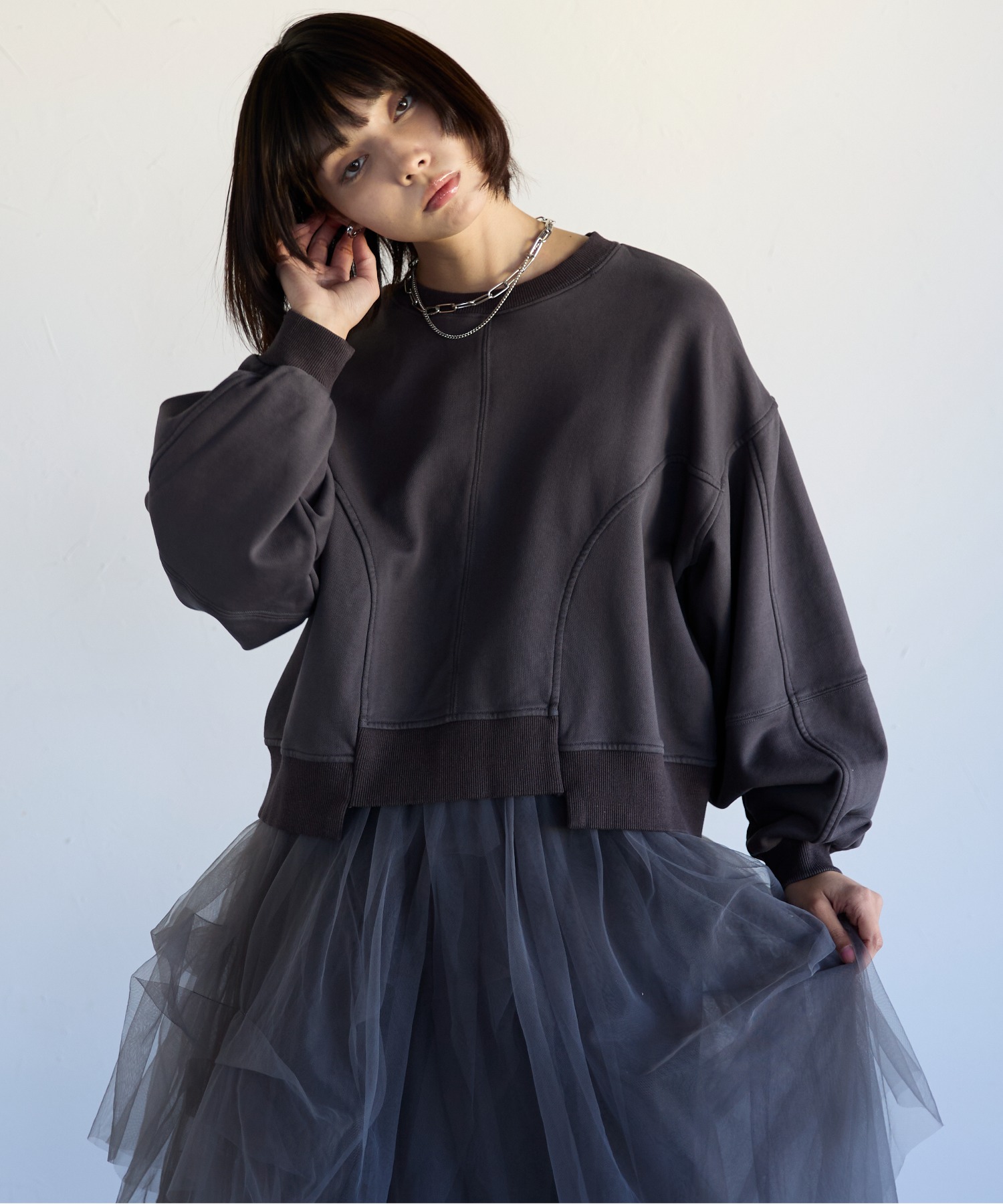 モデル身長:160cm　