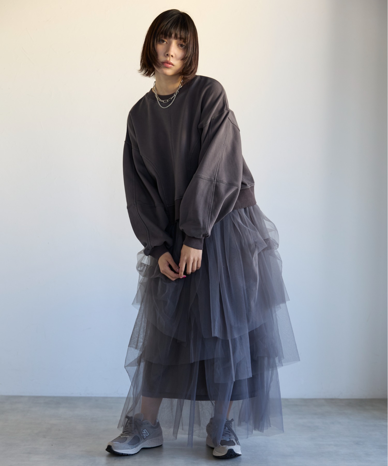 モデル身長:160cm　