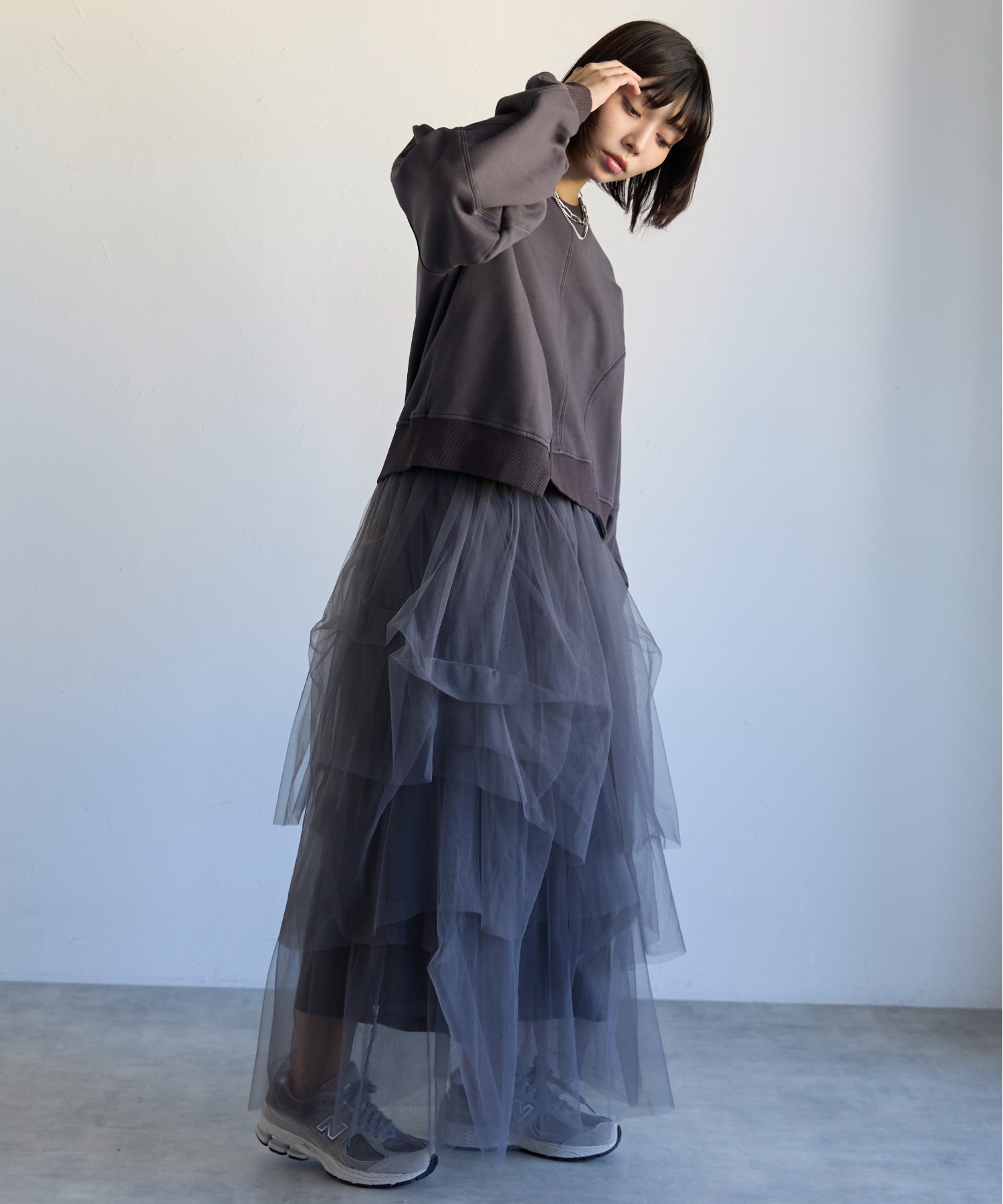 モデル身長:160cm　