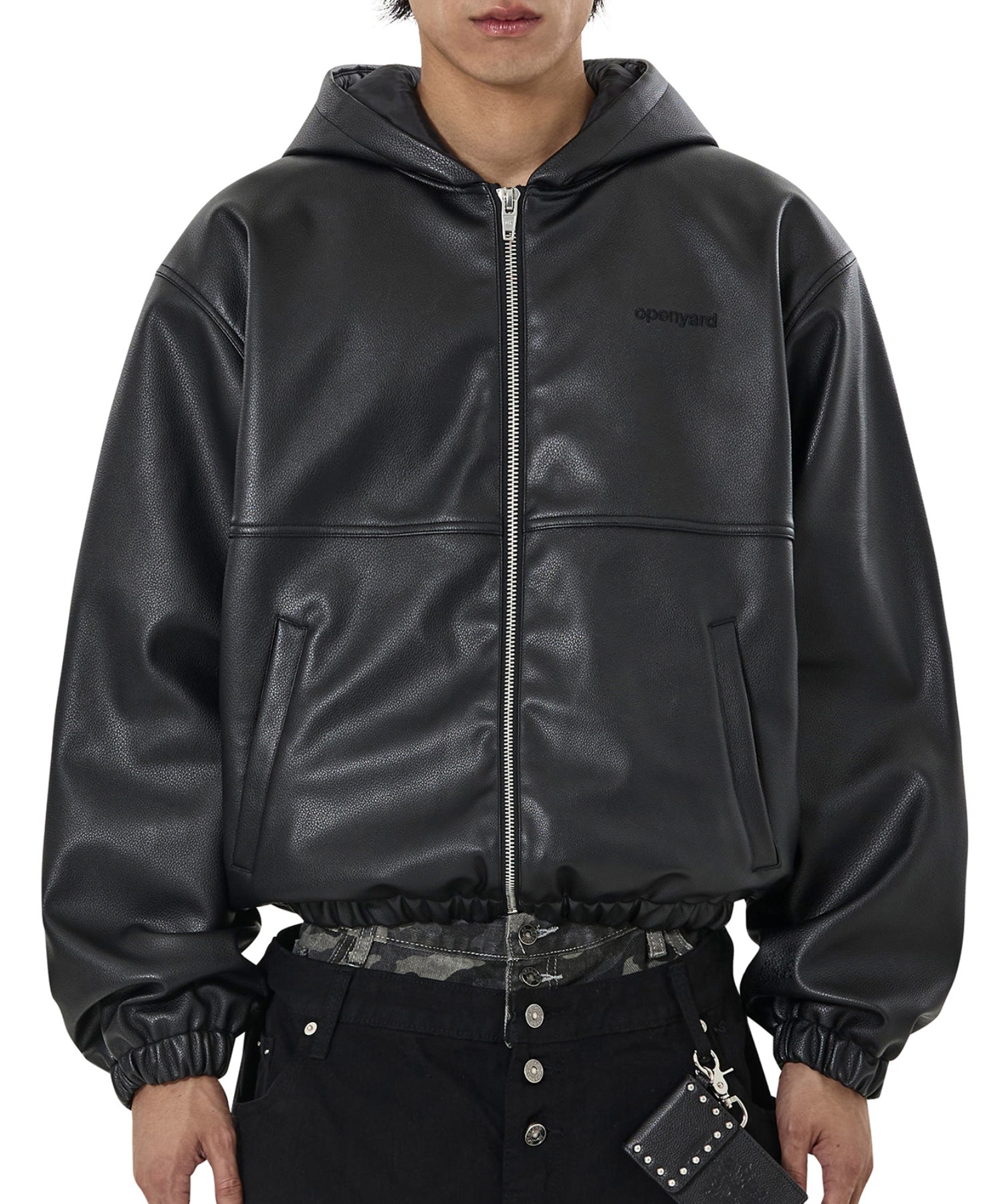 embryo ボンバージャケット ジップ ブラック opium 今が吉】秋冬の味方THE NORTH FACE PURPLE LABEL ボンバージャケット