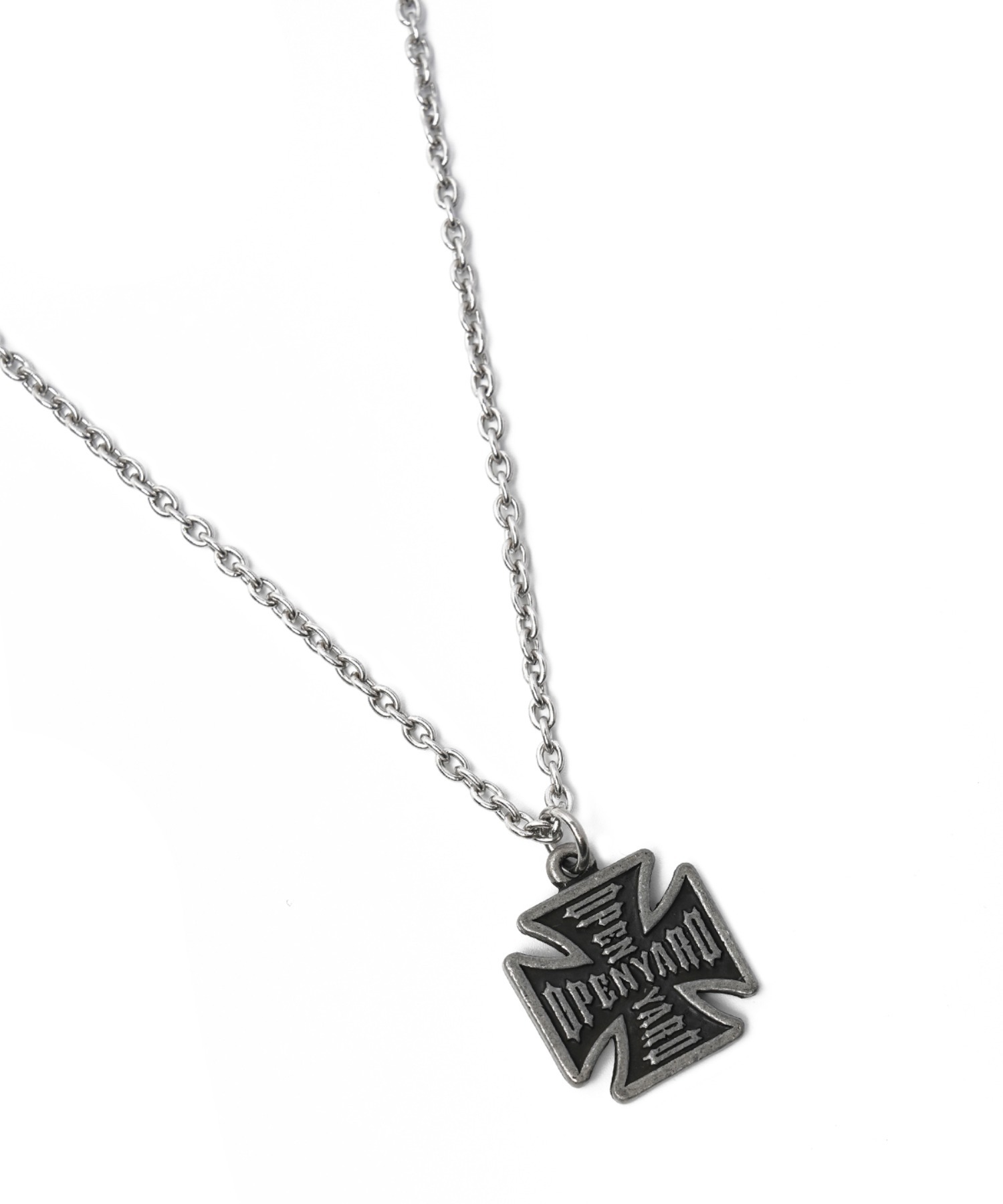 アクセサリー o OY/オーワイ』 IRON CROSS NECKLACE/アイアンクロスネックレス