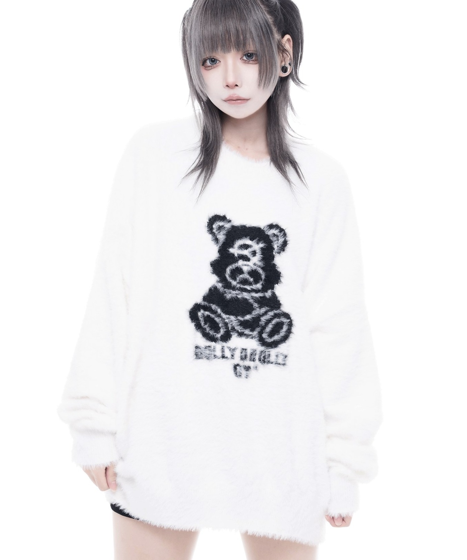 OY/オーワイ』HAIRY DOLLY KNIT/ヘアリードリーニット OY│A'GEM/9