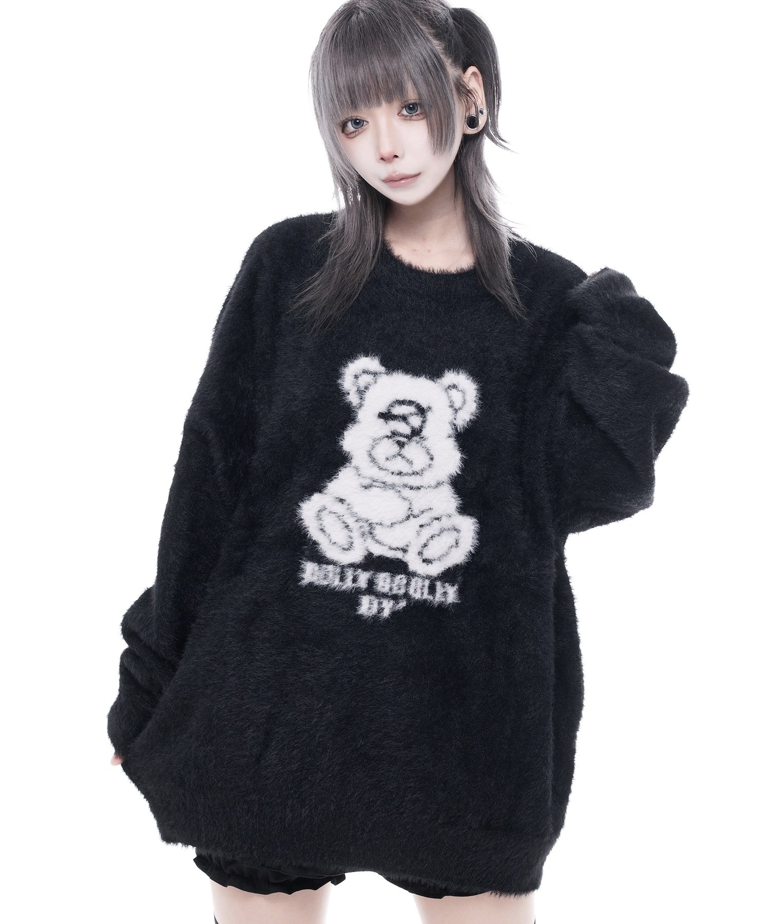 OY/オーワイ』HAIRY DOLLY KNIT/ヘアリードリーニット OY│A'GEM/9