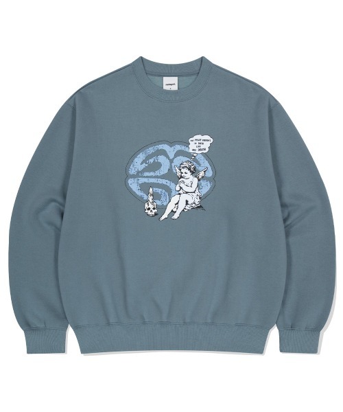 さらに100円引き◆MAHAGRID◆EVA PATCHWORK SWEATSHIRT mahagrid/マハグリッド』 ANGEL ECLIPSE SWEATSHIRT/エンジェル
