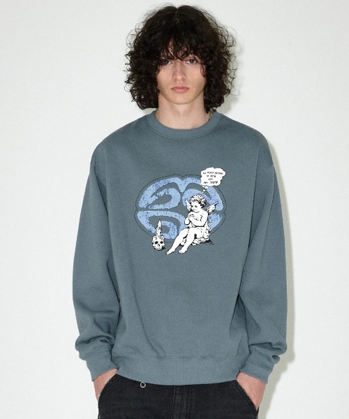 mahagrid/マハグリッド』 ANGEL ECLIPSE SWEATSHIRT/エンジェル