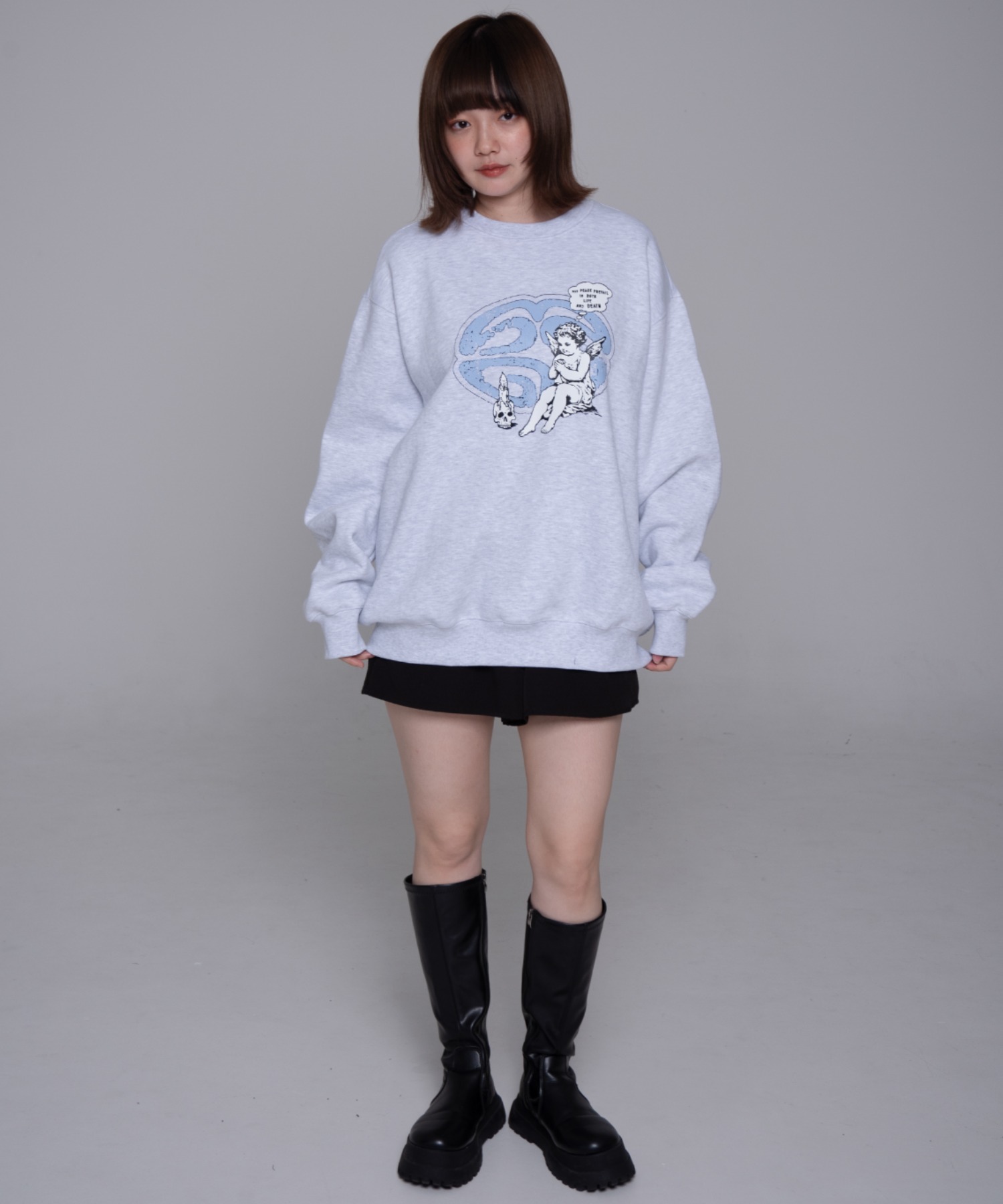 mahagrid/マハグリッド』 ANGEL ECLIPSE SWEATSHIRT/エンジェル