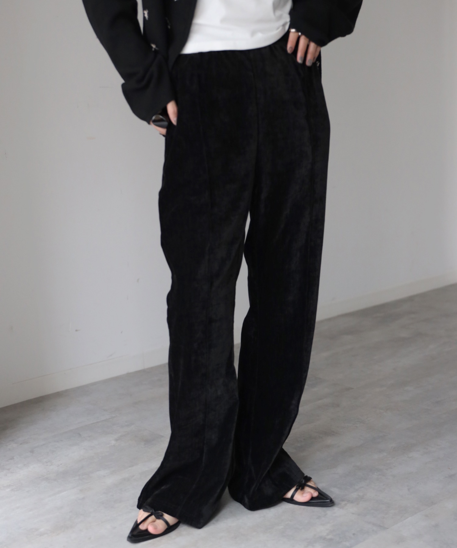 model：155cm. 着用サイズ：FREE