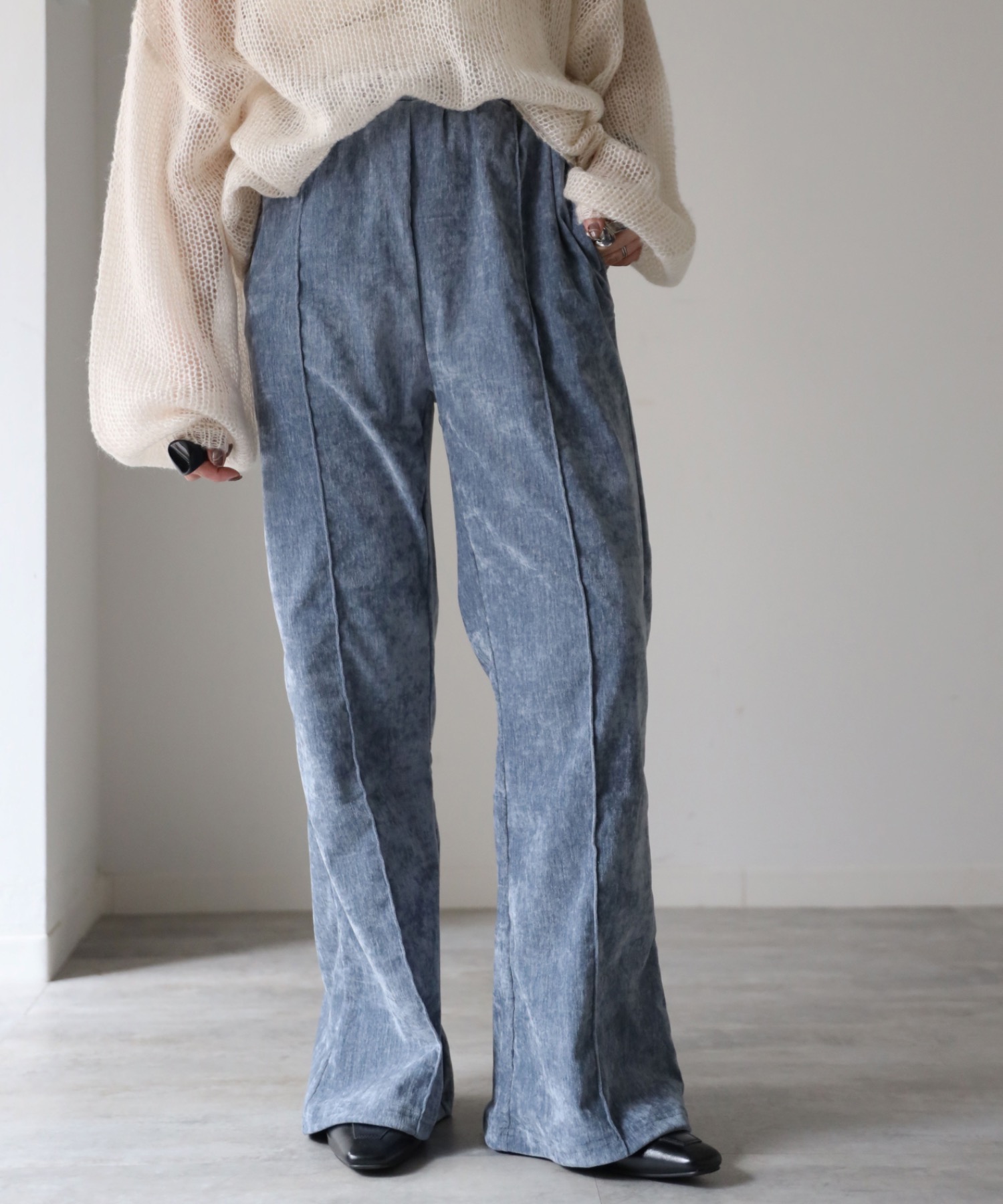 model：155cm. 着用サイズ：FREE