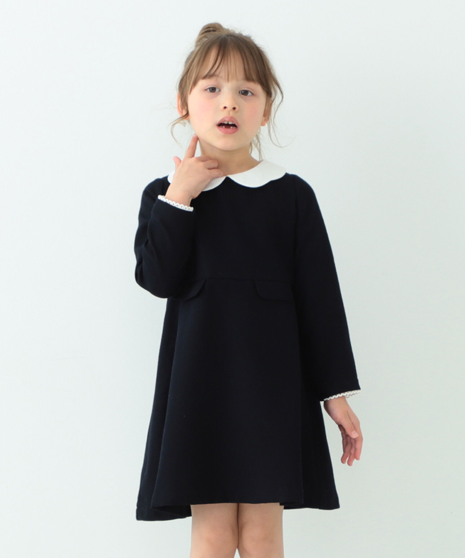 B Ming By Beams 衿付き フォーマル ワンピース 21fo 100 130cm 流行のアイテム