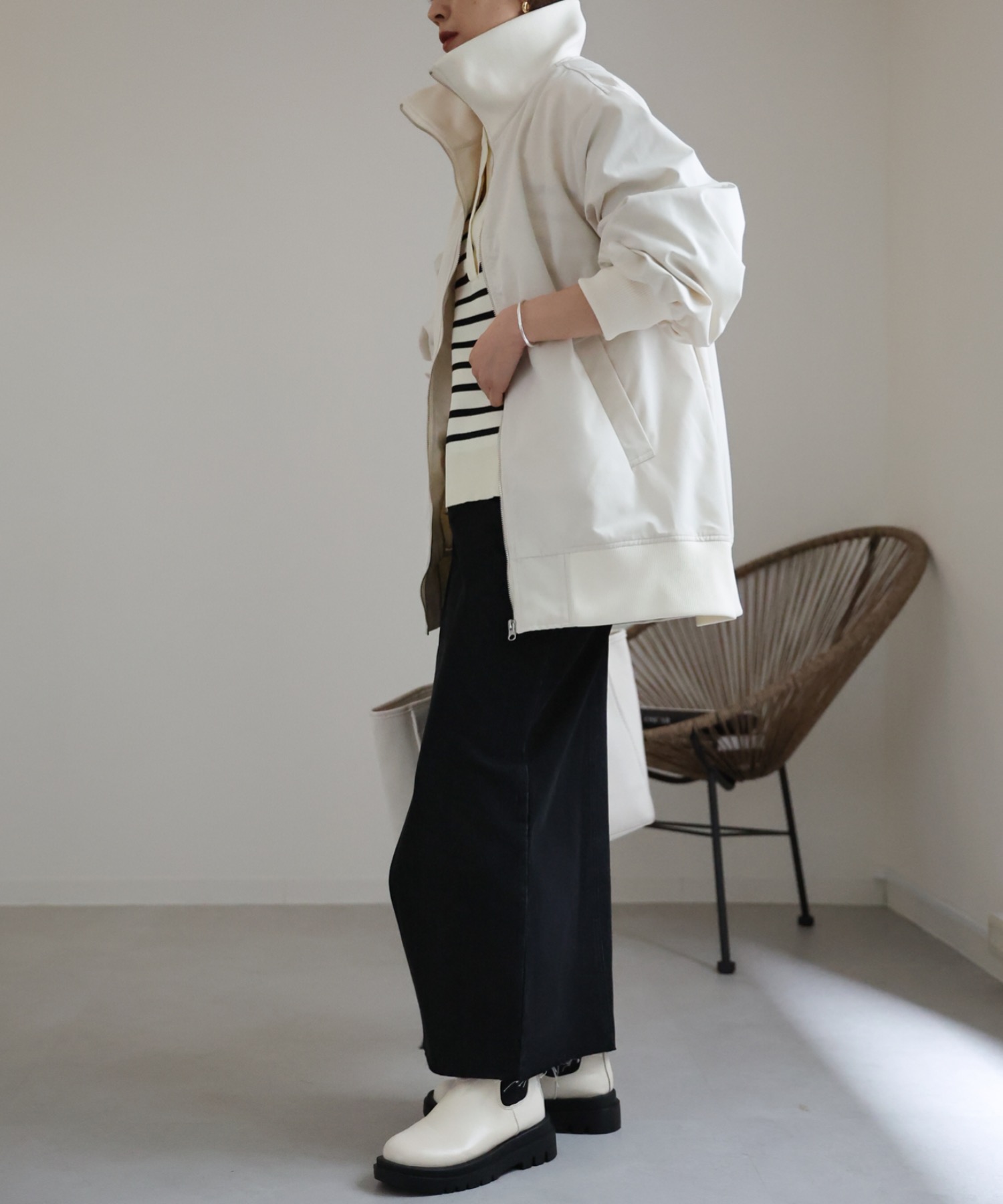 model:162cm  着用サイズ:FREE