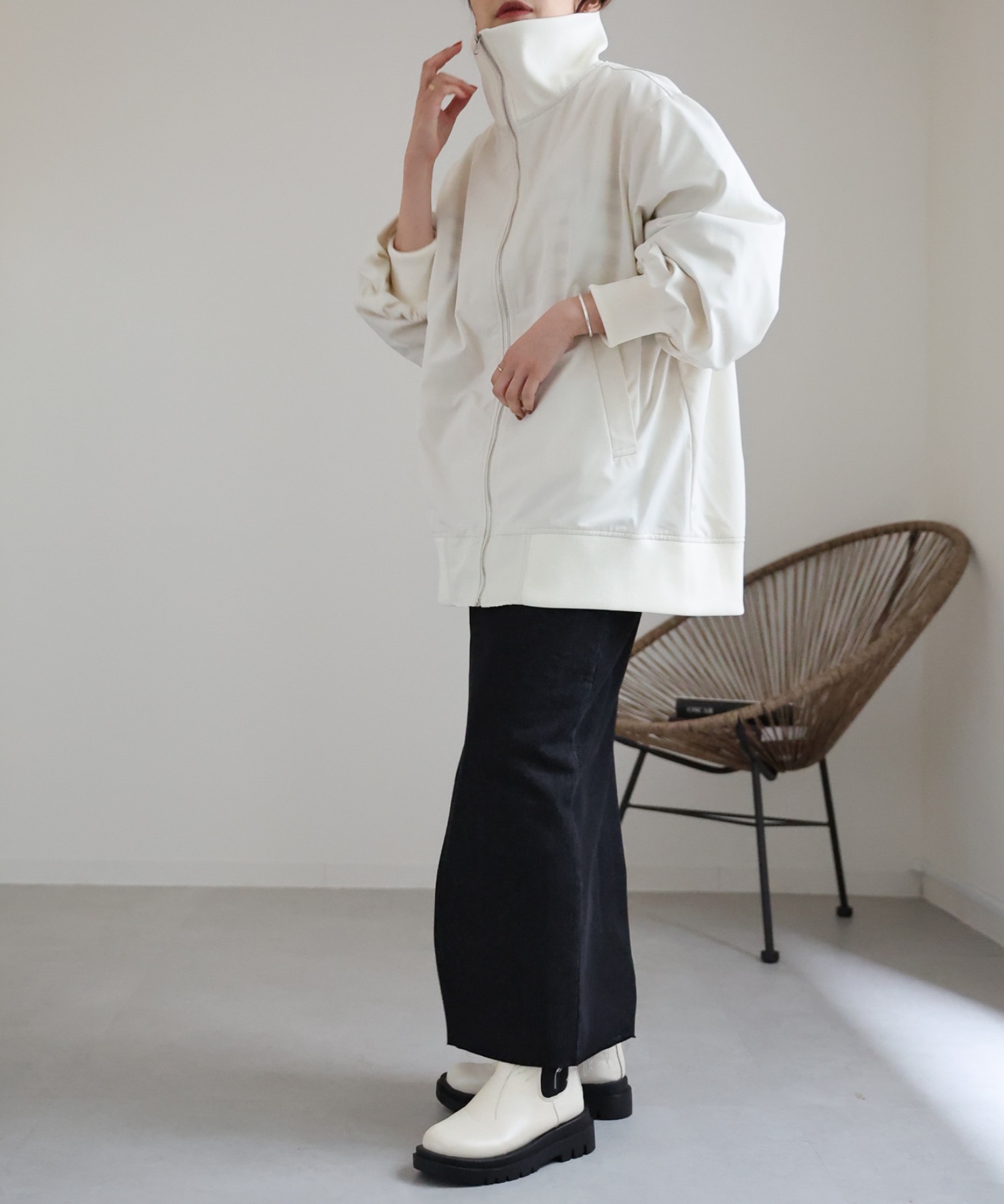 model:162cm  着用サイズ:FREE