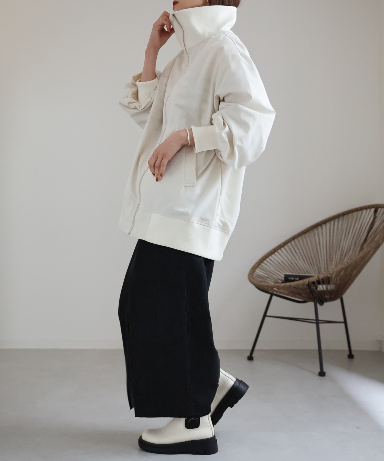 model:162cm  着用サイズ:FREE
