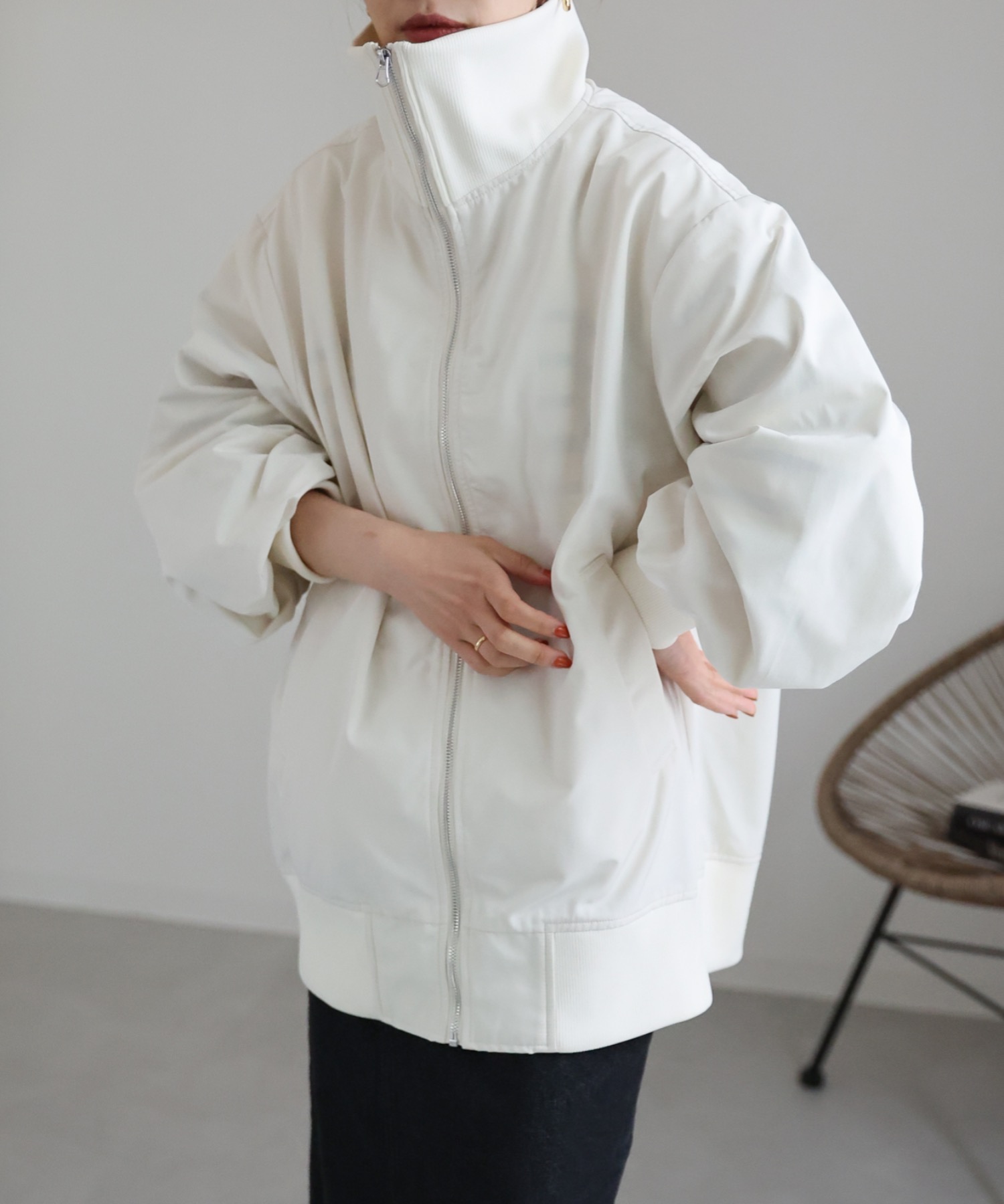 model:162cm  着用サイズ:FREE