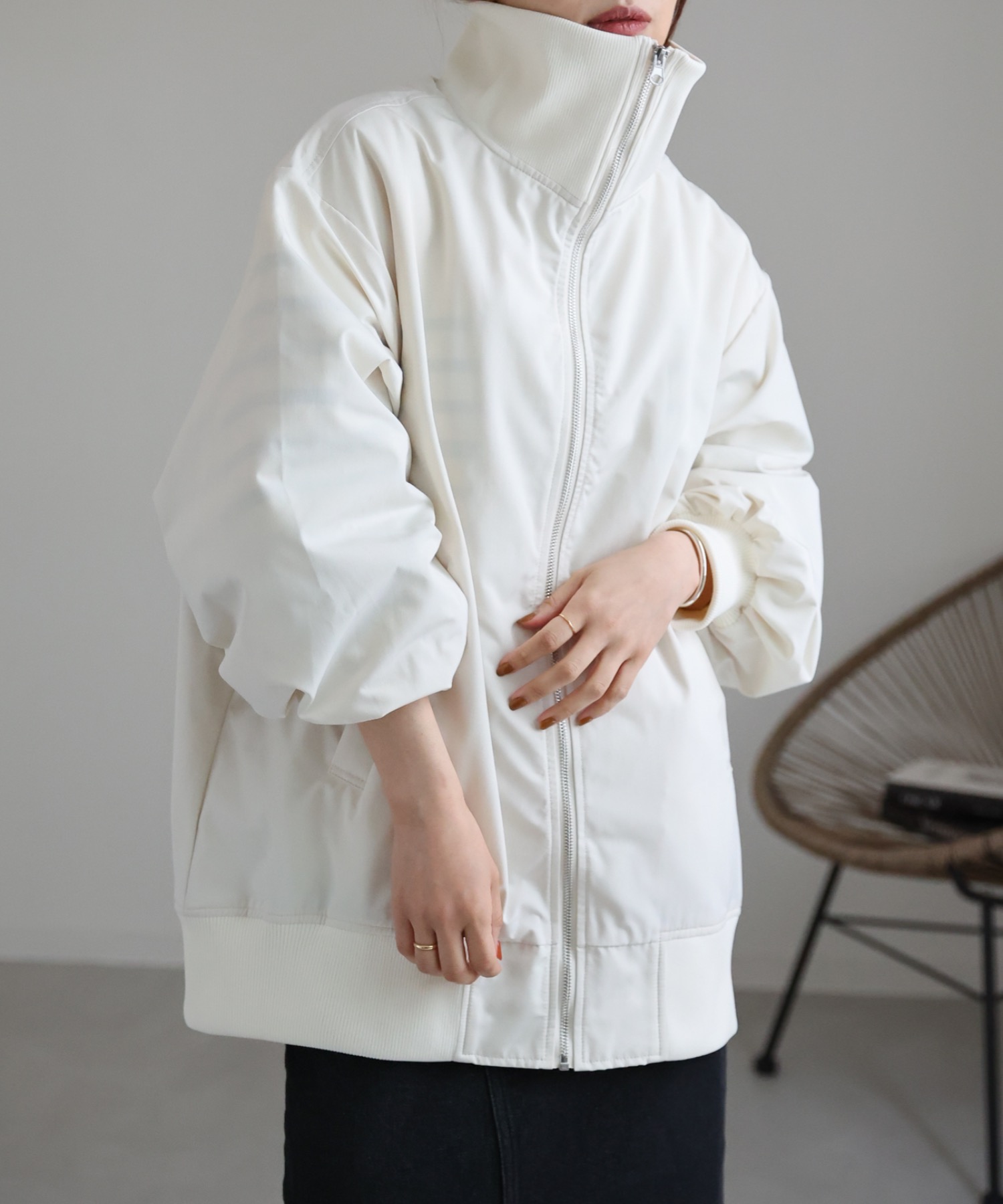 model:162cm  着用サイズ:FREE