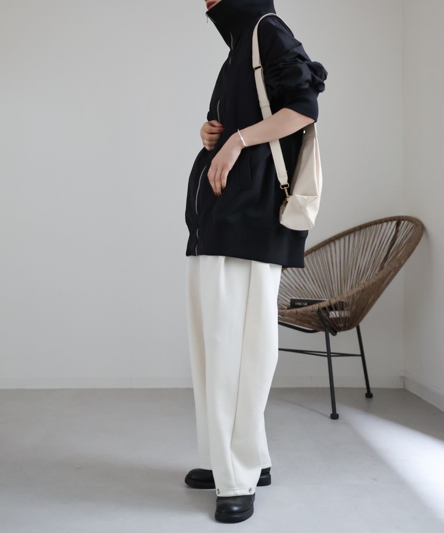 model:162cm  着用サイズ:FREE