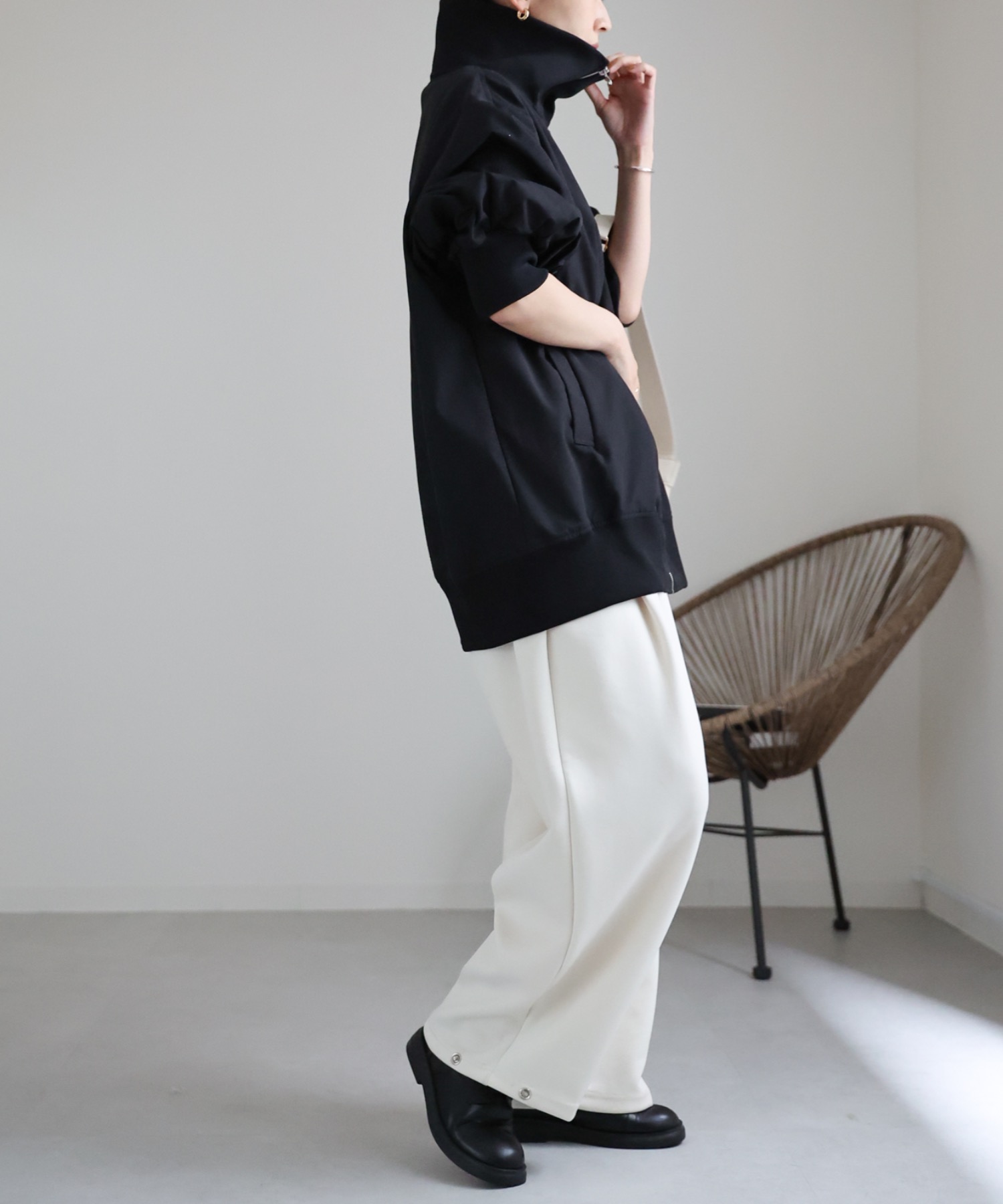 model:162cm  着用サイズ:FREE