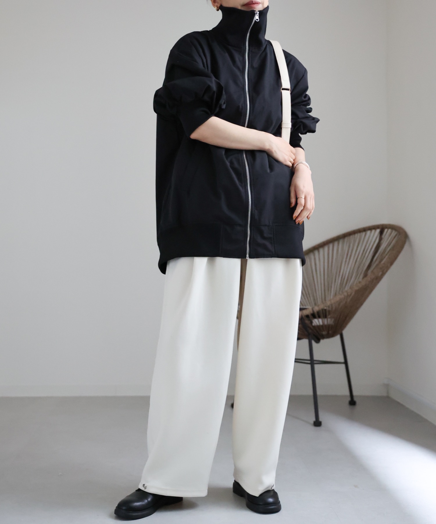 model:162cm  着用サイズ:FREE